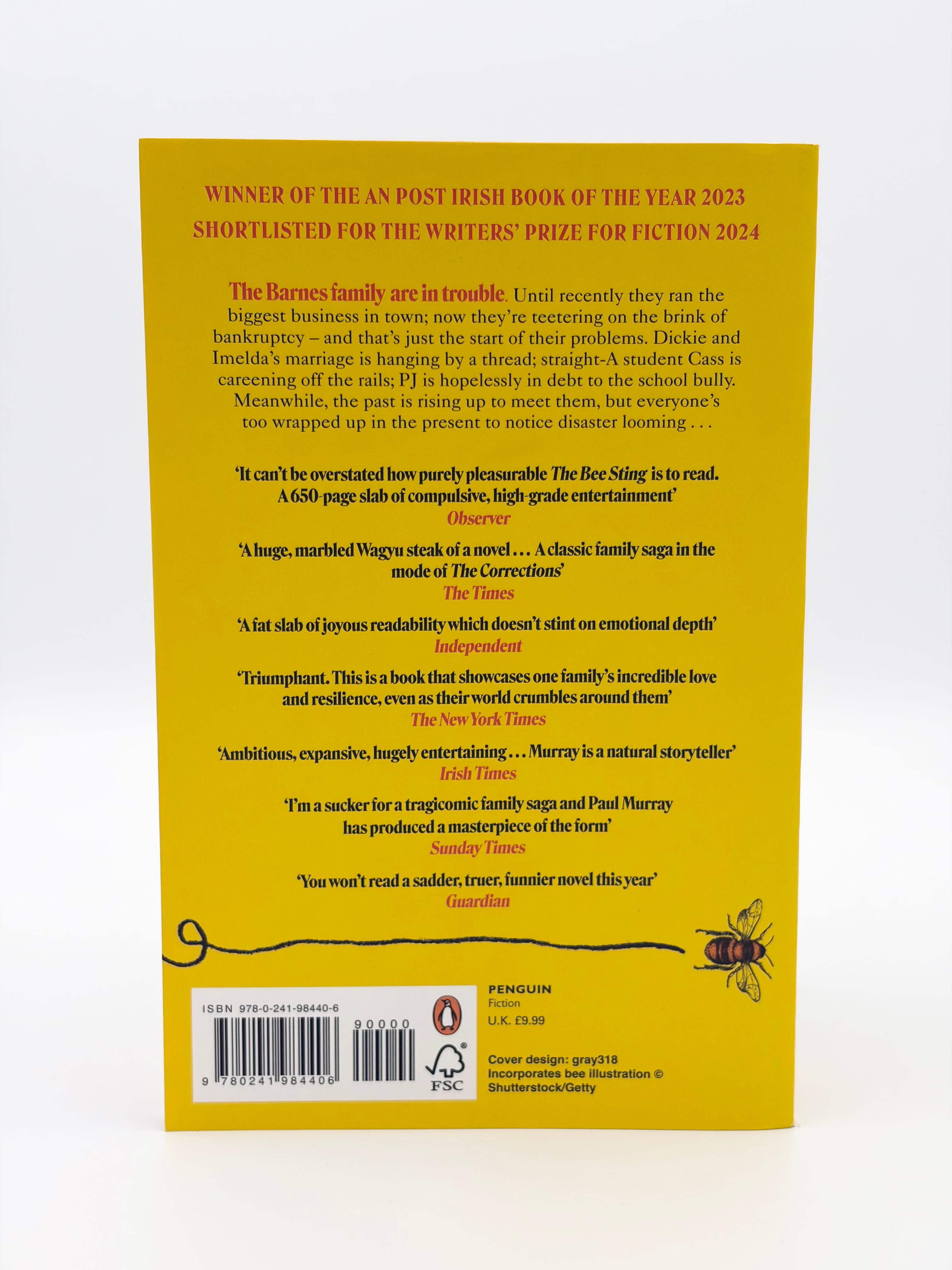 The Bee Sting by Paul Murray