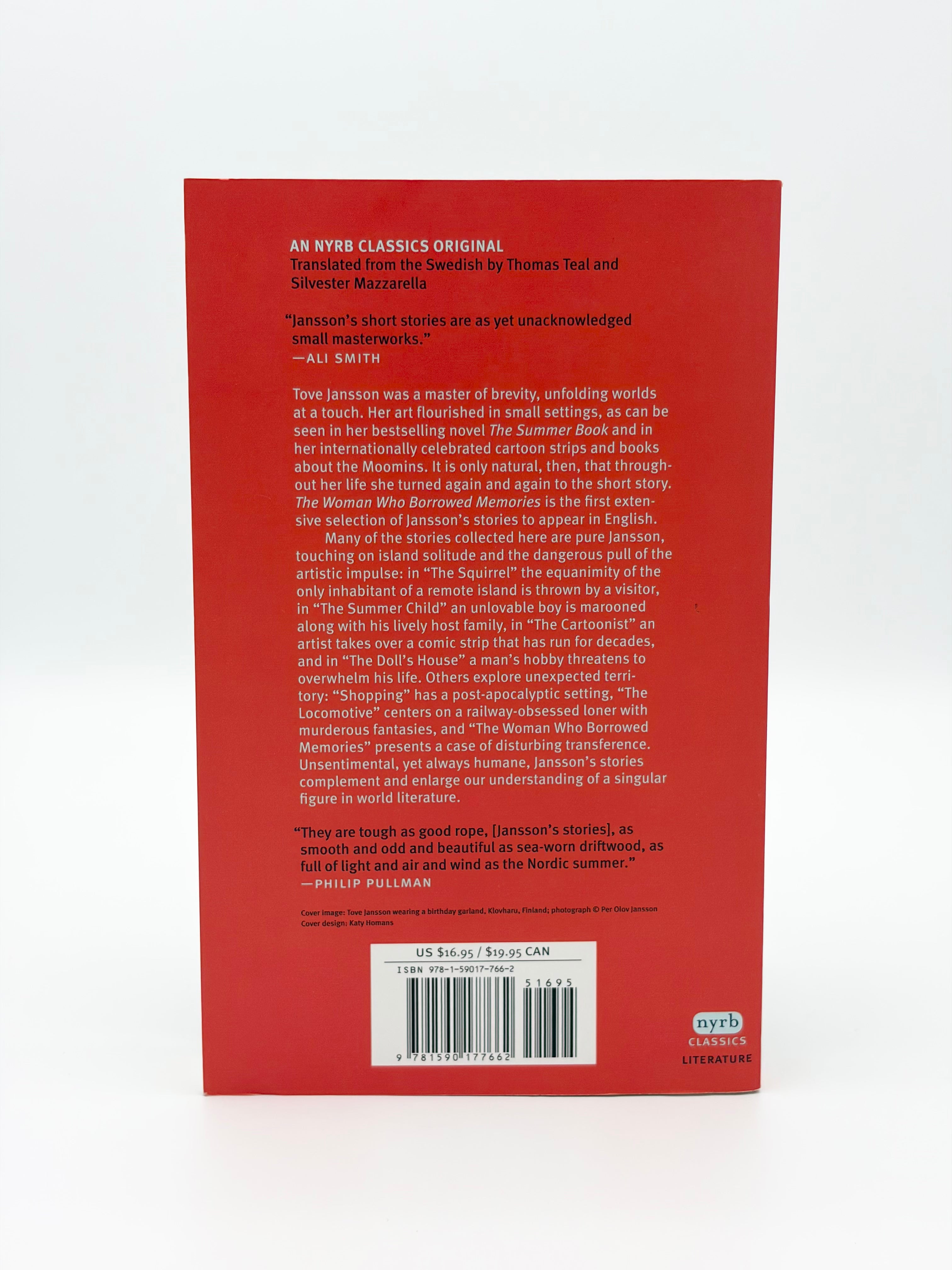 The Woman Who Borrowed Memories: Selected Stories by Tove Jansson - NYRB Classics