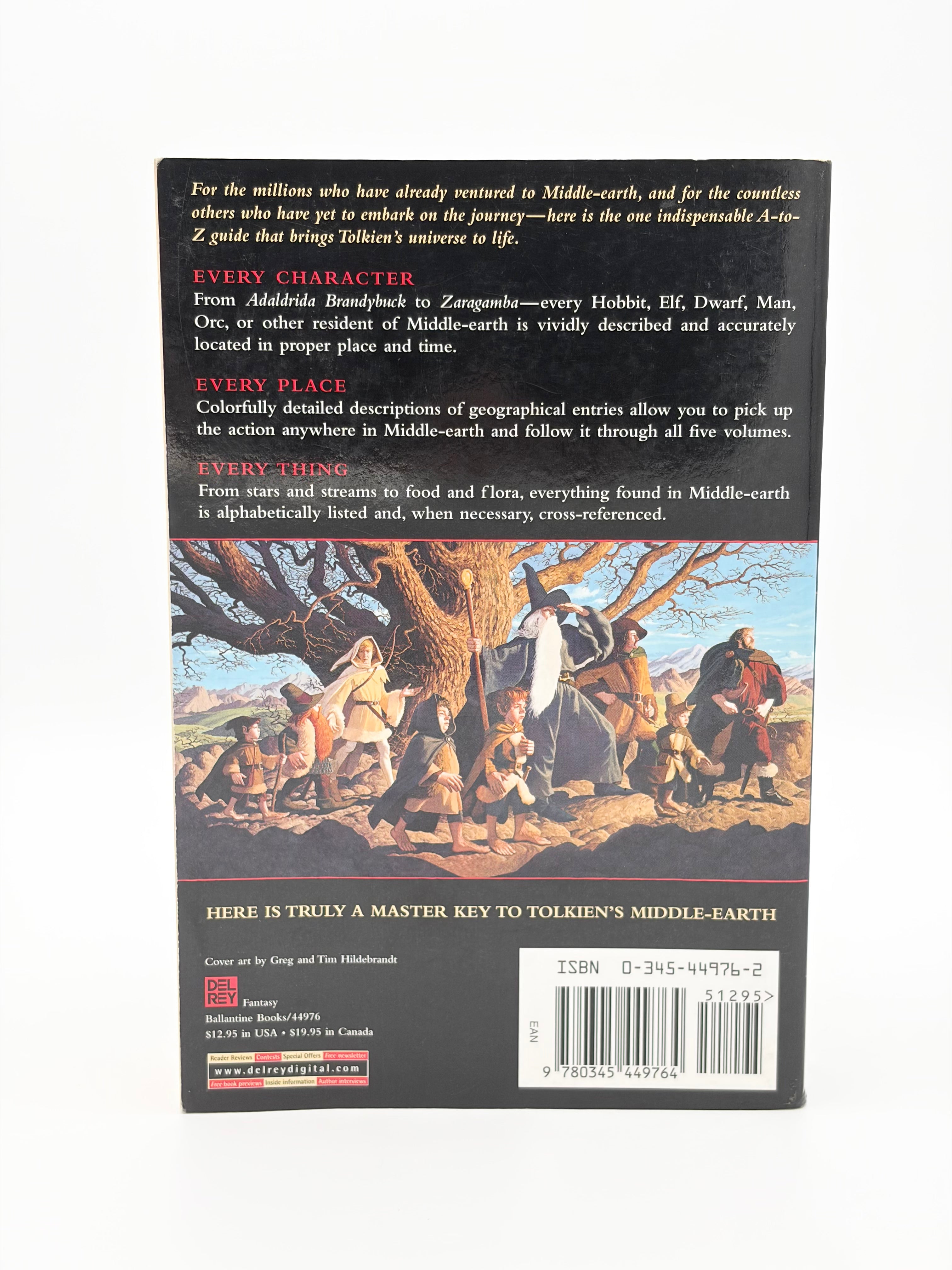 Tolkien's World from A to Z - The Complete Guide to Middle-Earth by Robert Foster