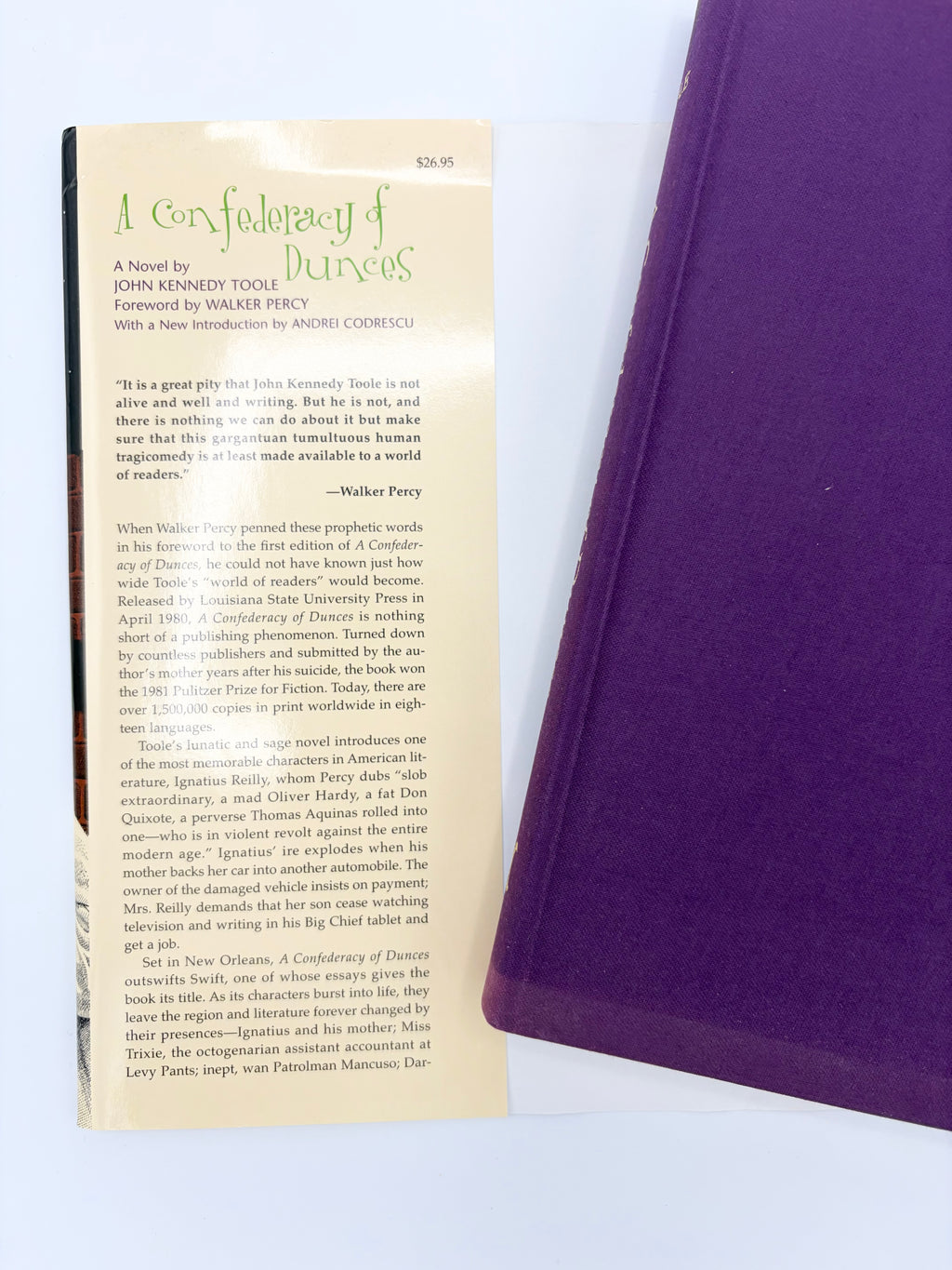 A Confederacy of Dunces by John Kennedy Toole