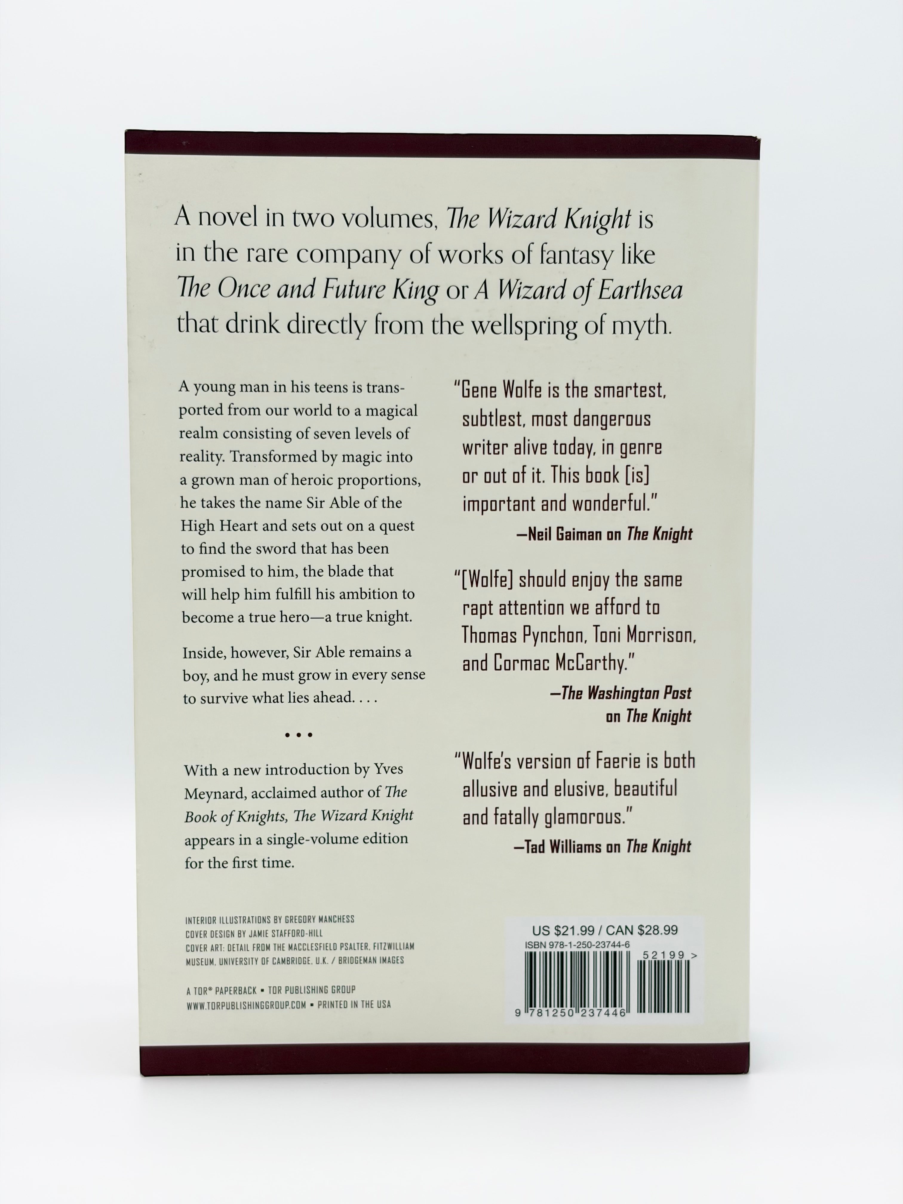 The Wizard Knight by Gene Wolfe