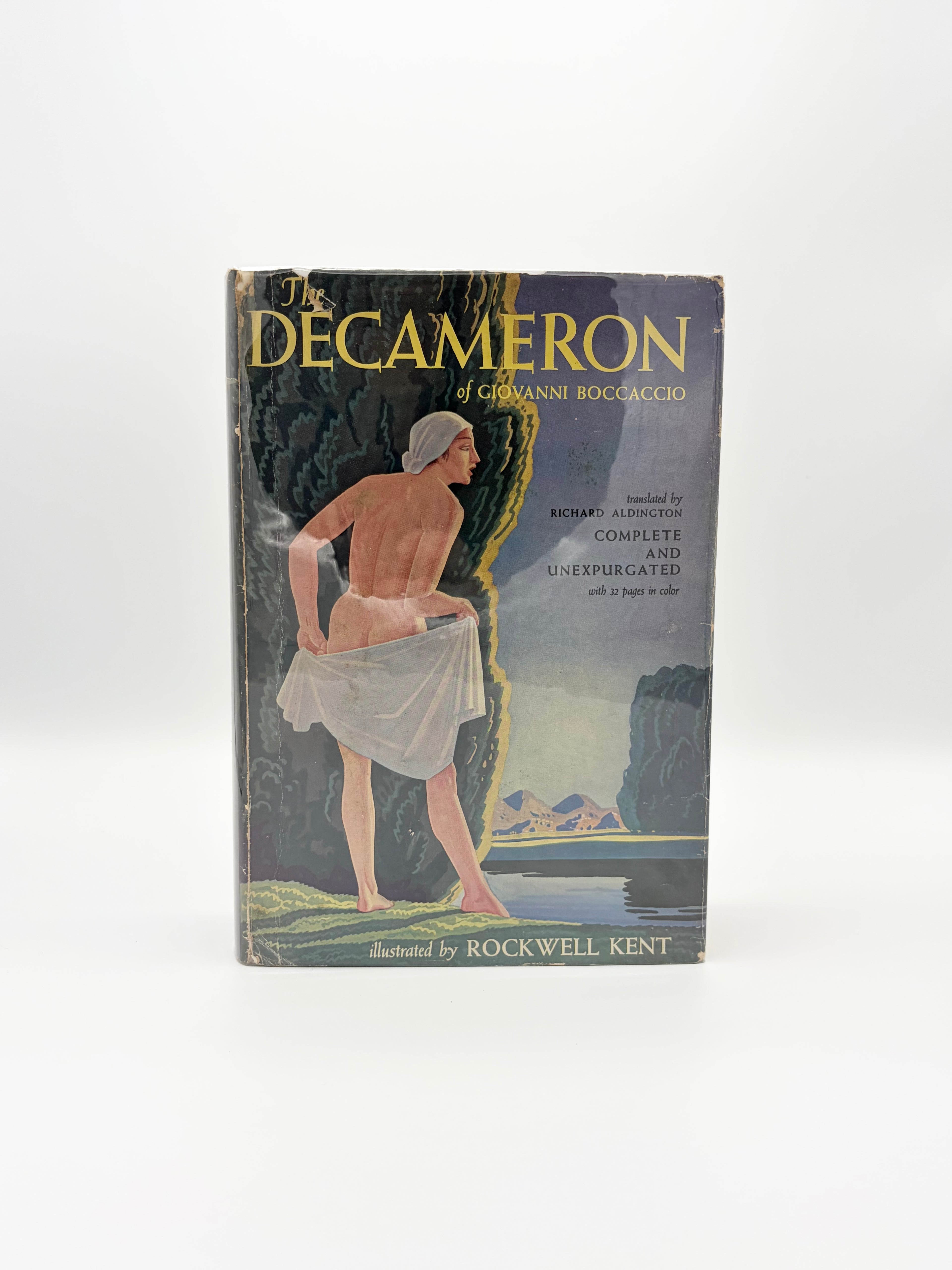 The Decameron by Giovanni Boccaccio and illustrated by Rockwell Kent