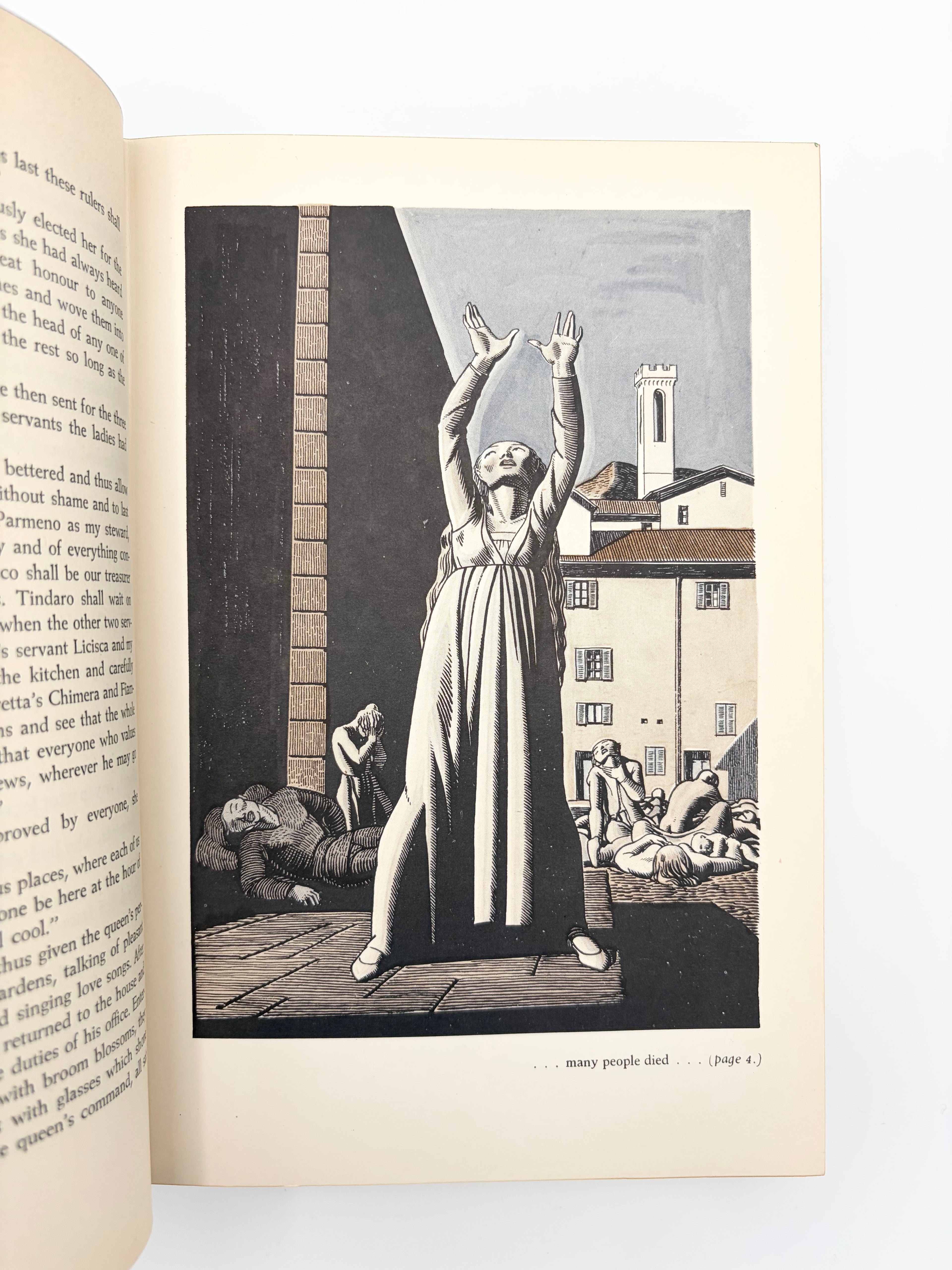 The Decameron by Giovanni Boccaccio and illustrated by Rockwell Kent