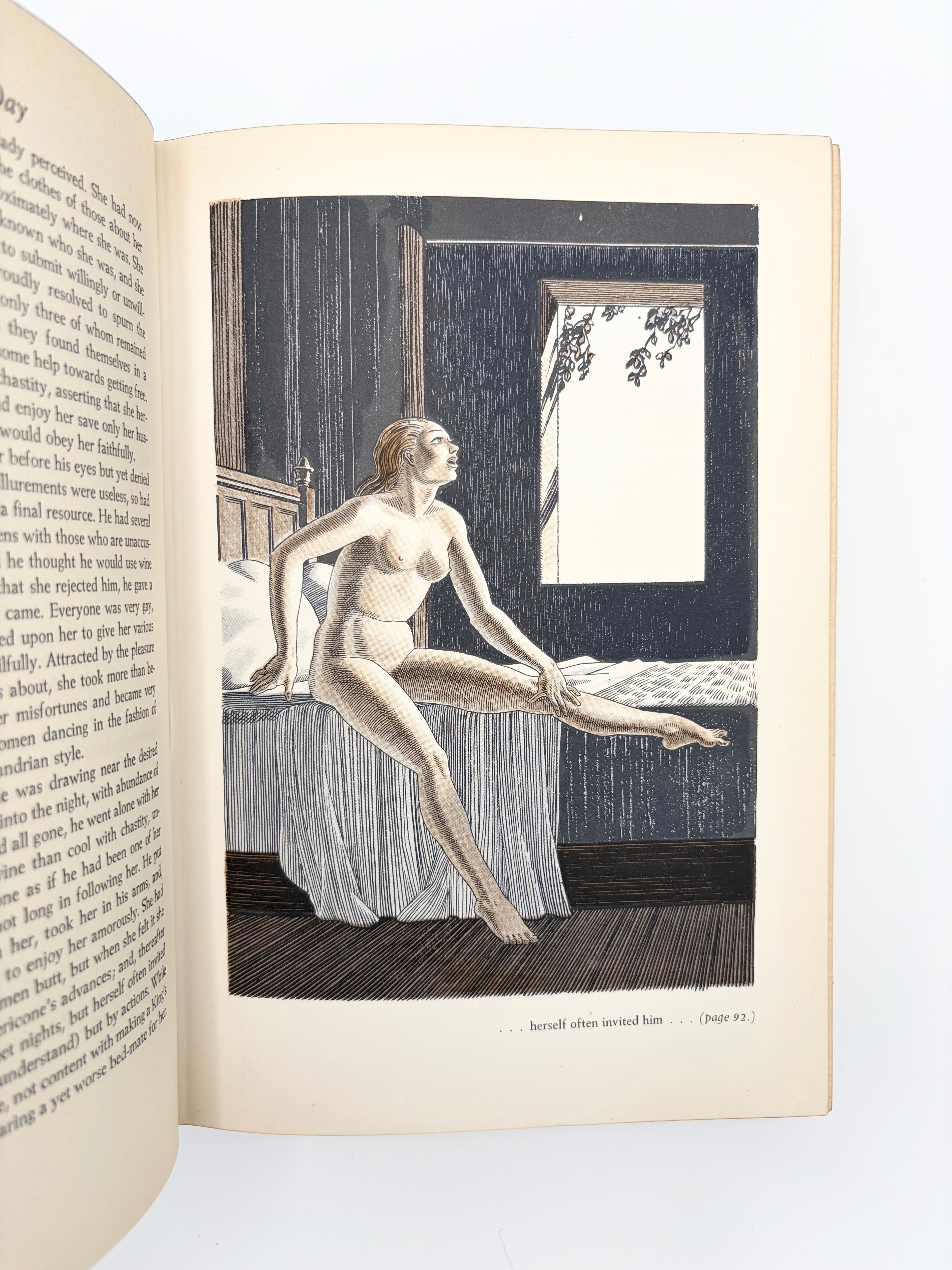 The Decameron by Giovanni Boccaccio and illustrated by Rockwell Kent