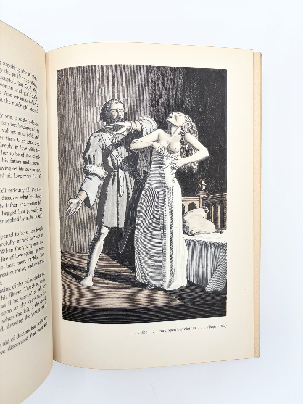 The Decameron by Giovanni Boccaccio and illustrated by Rockwell Kent
