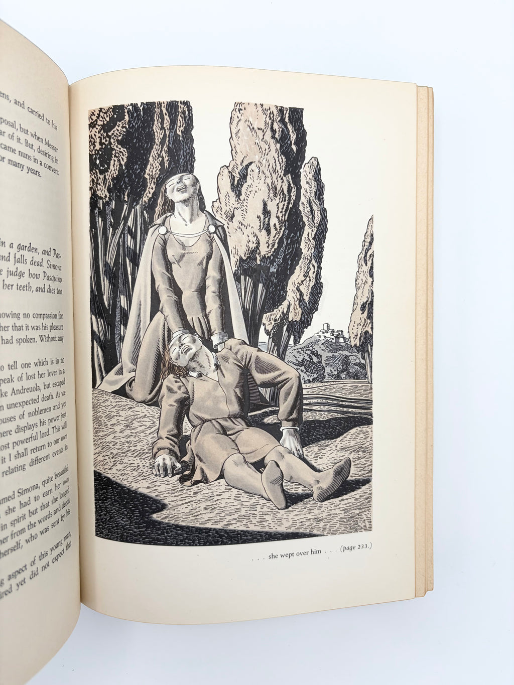 The Decameron by Giovanni Boccaccio and illustrated by Rockwell Kent