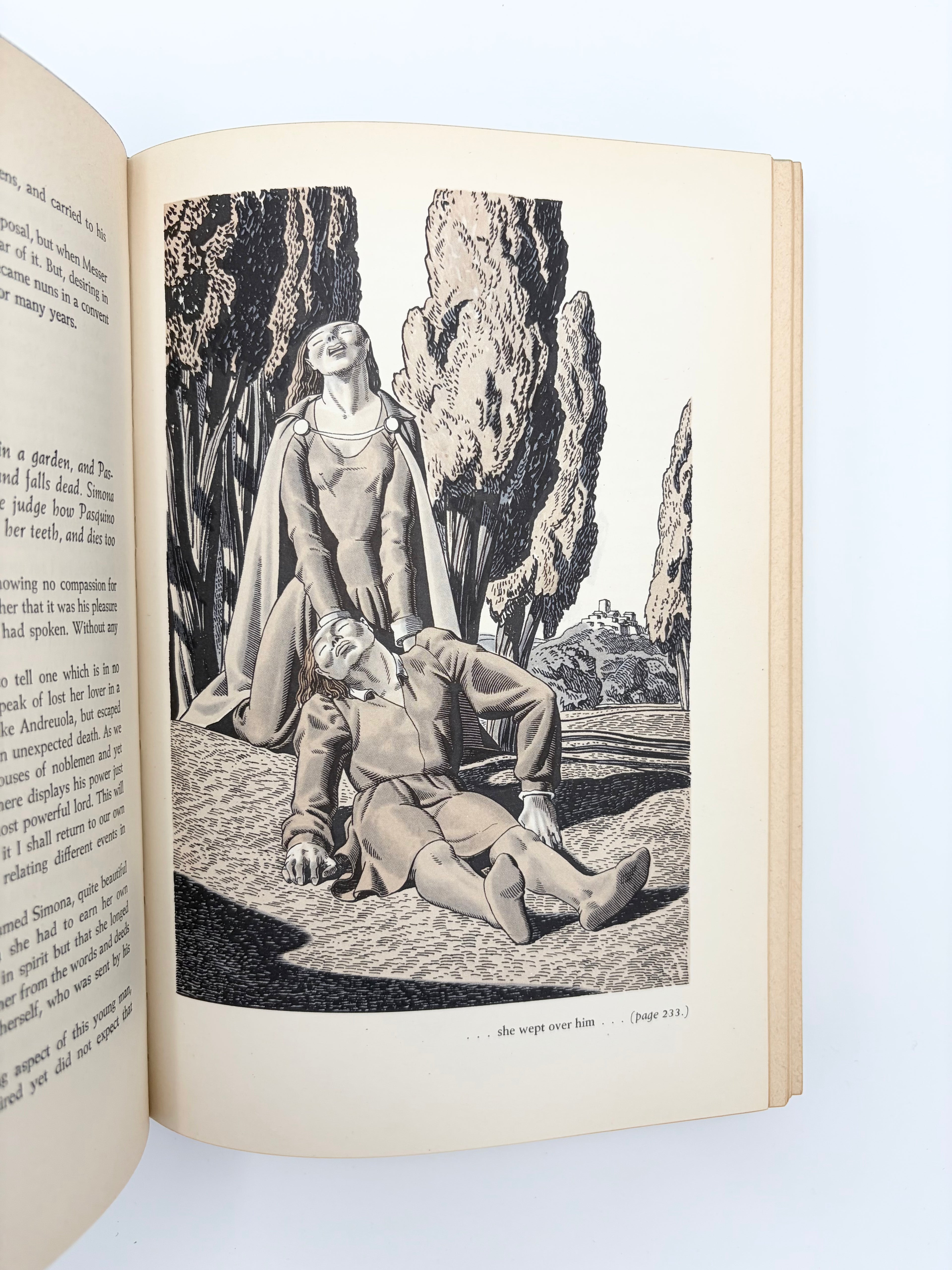 The Decameron by Giovanni Boccaccio and illustrated by Rockwell Kent