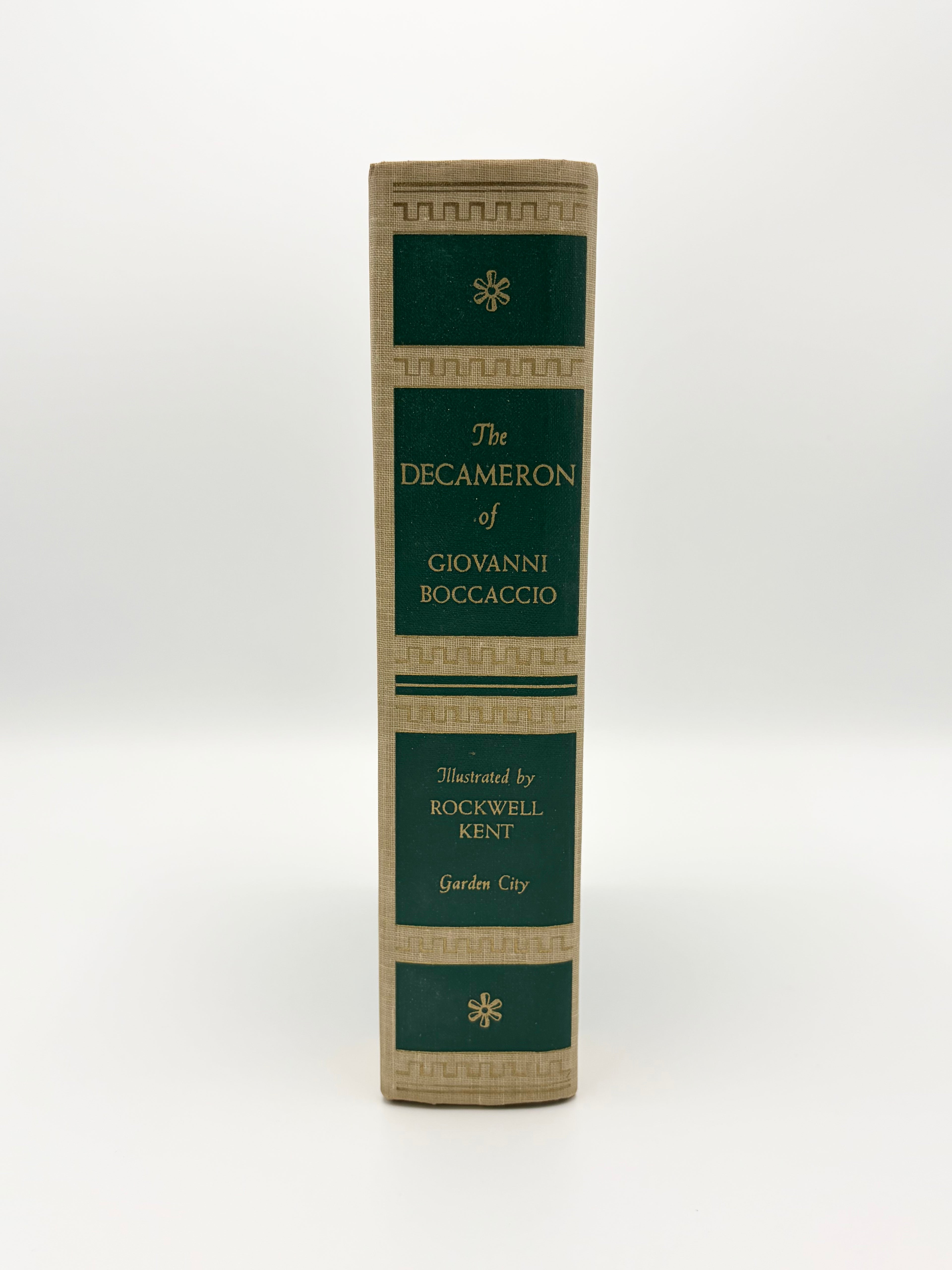 The Decameron by Giovanni Boccaccio and illustrated by Rockwell Kent