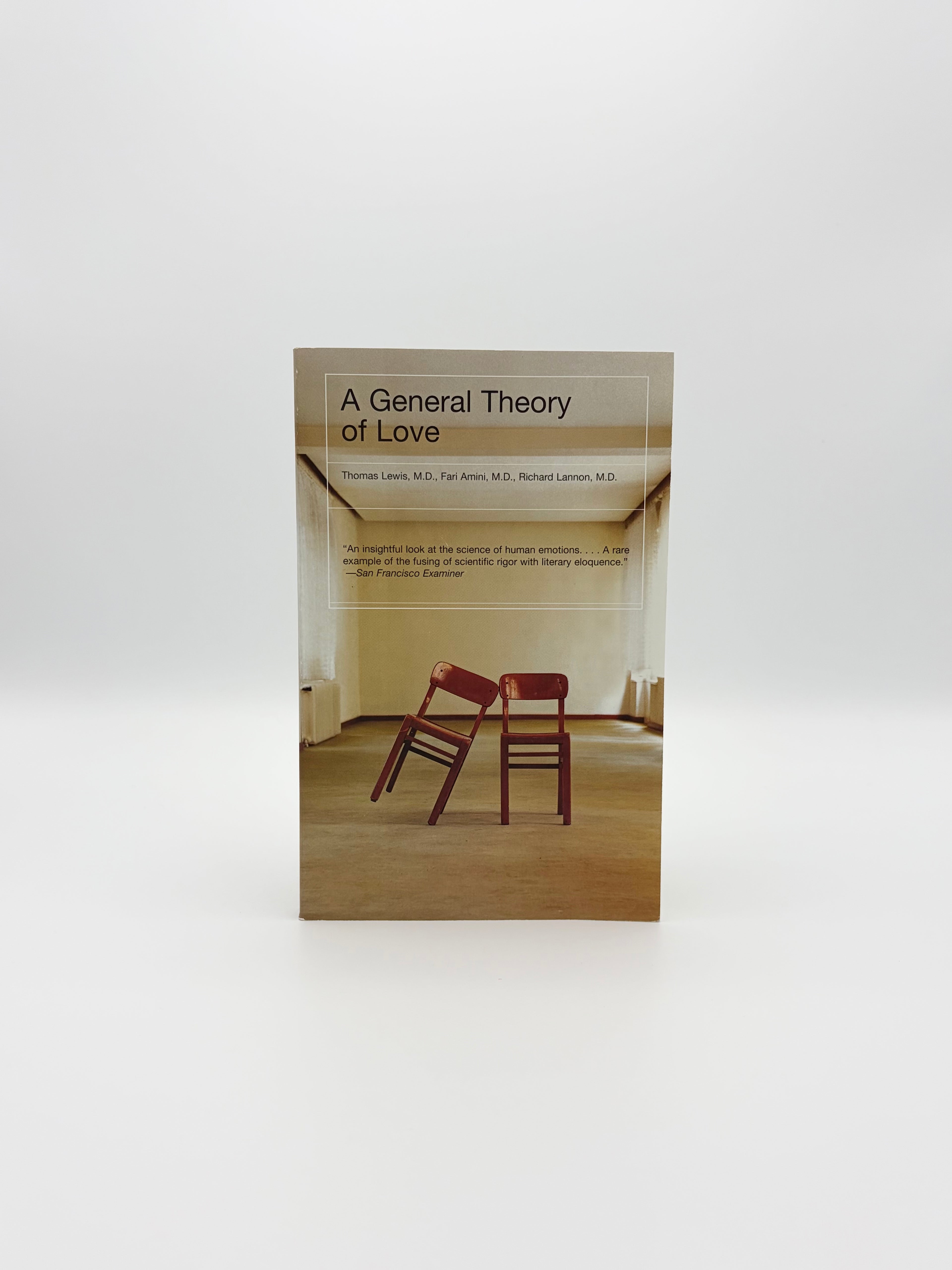 A General Theory of Love by Thomas Lewis, M.D. et Al.