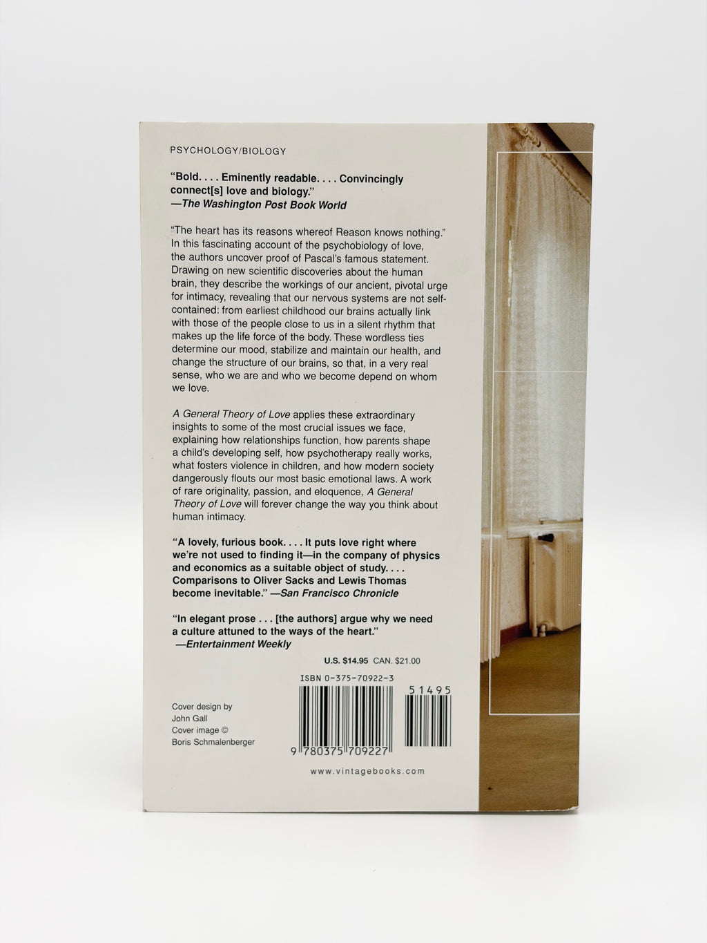 A General Theory of Love by Thomas Lewis, M.D. et Al.