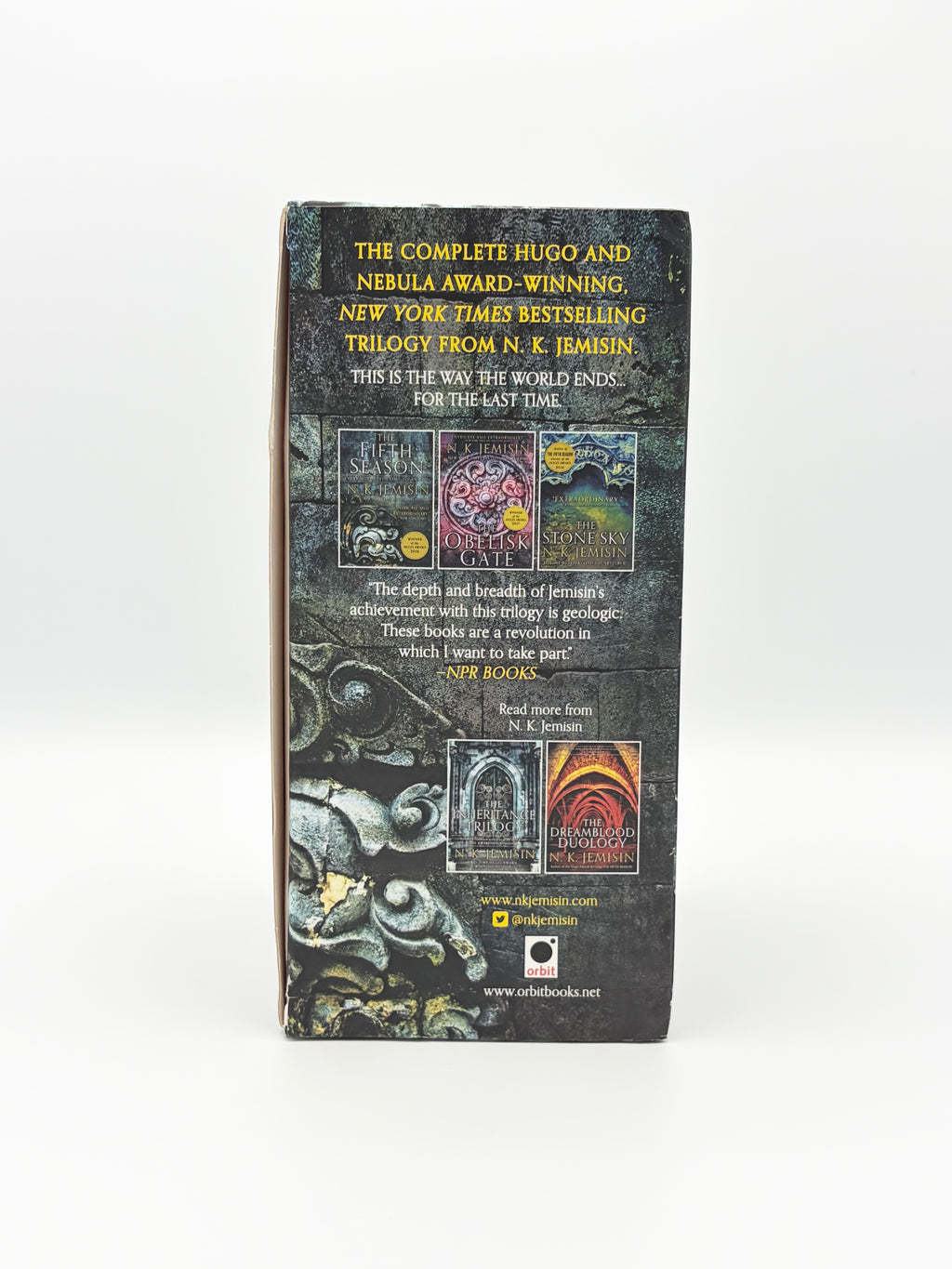 The Broken Earth Trilogy by N.K. Jemisin