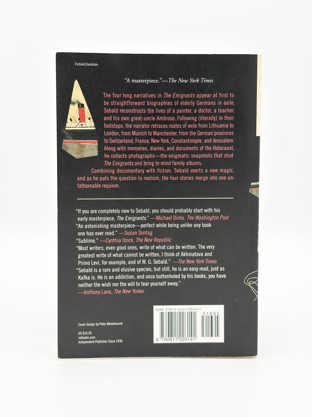 The Emigrants by W.G. Sebald