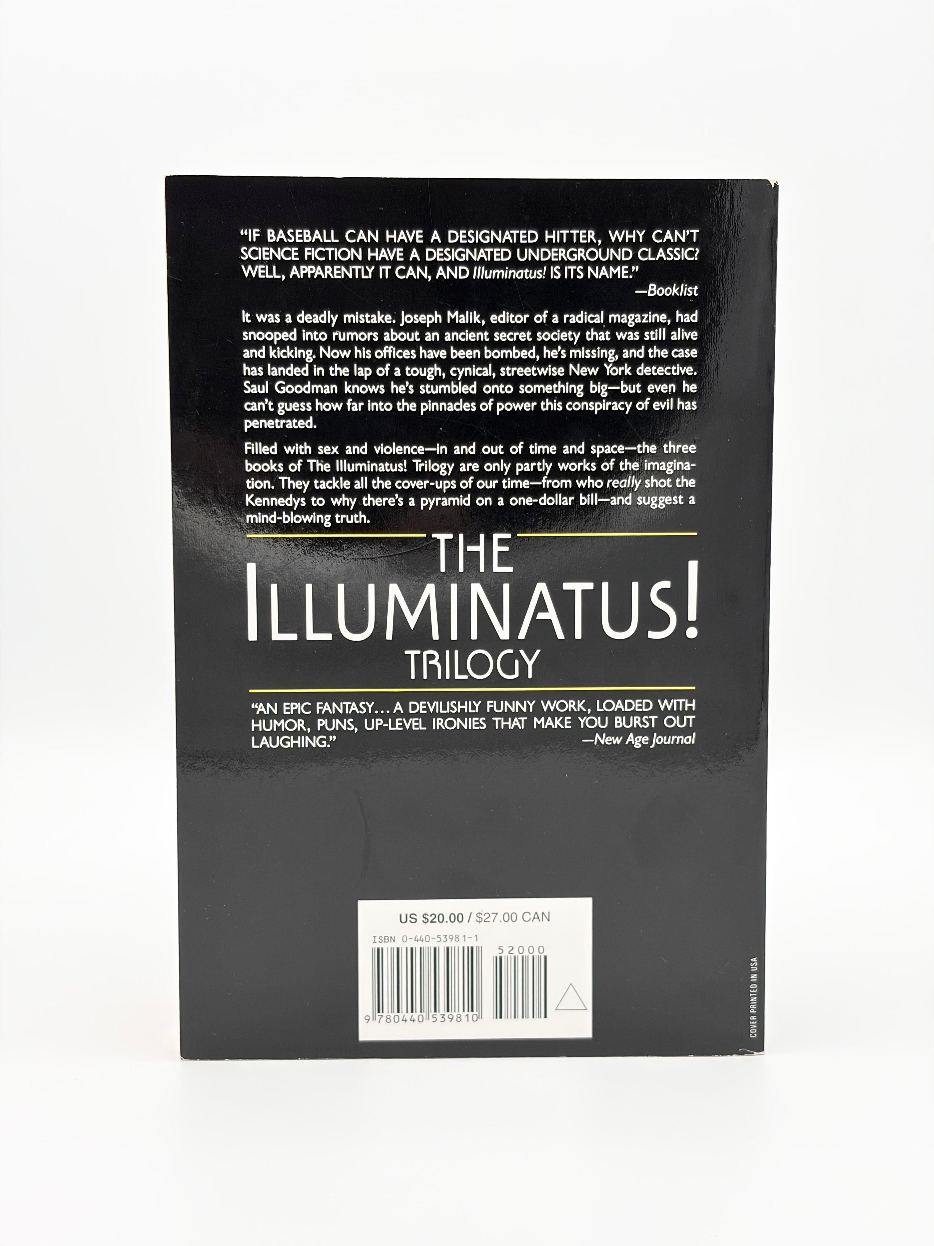 The Illuminatus! Trilogy by Robert Shea and Robert Anton Wilson