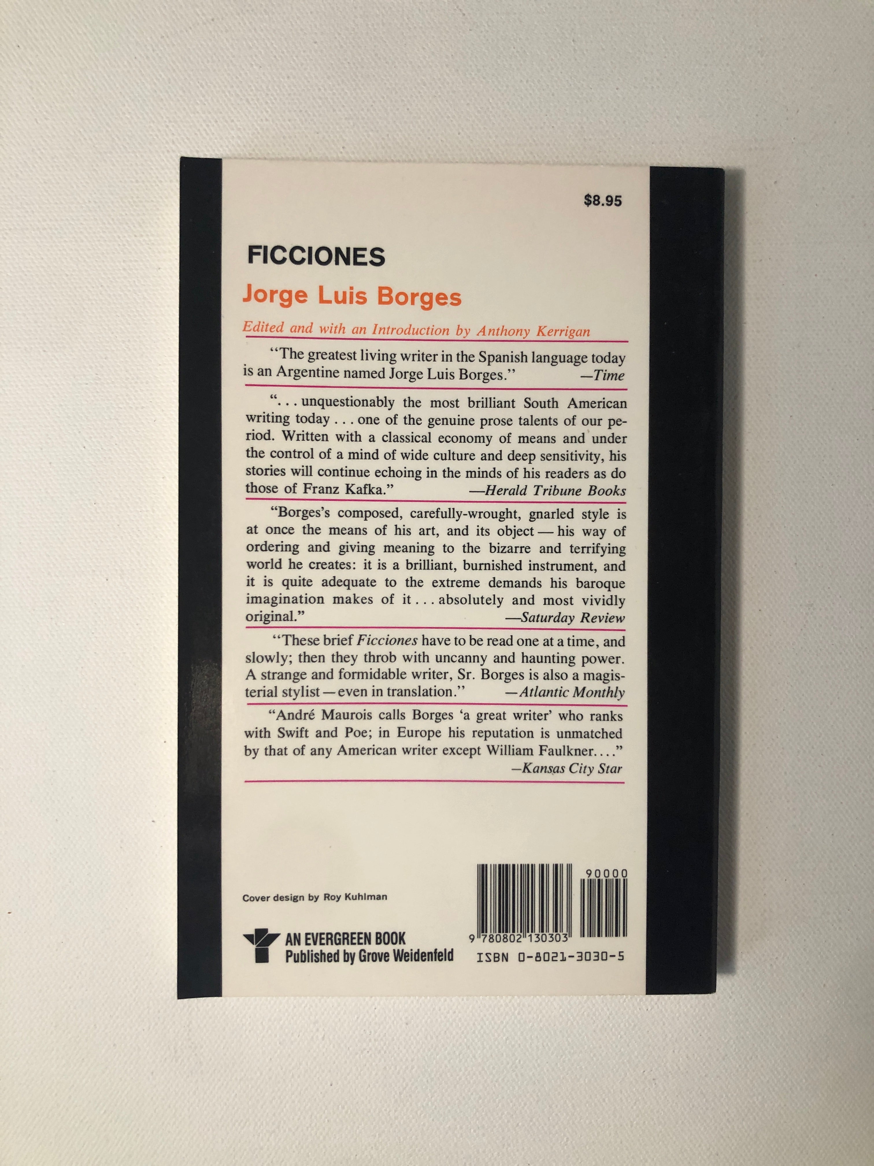 Ficciones by Jorge Luís Borges