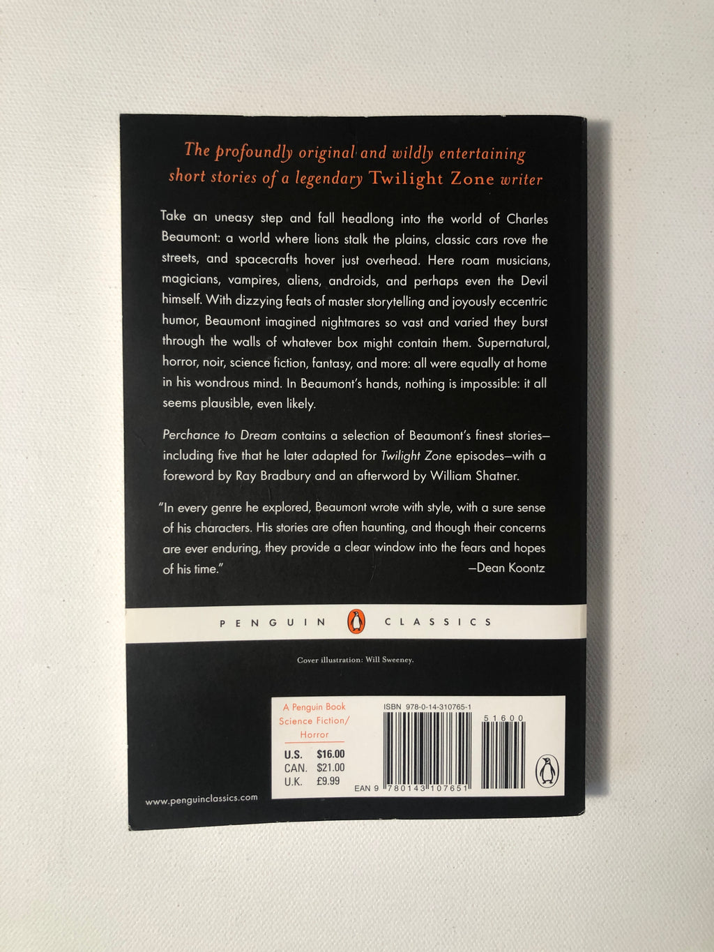 Perchance to Dream - Selected Stories by Charles Beaumont