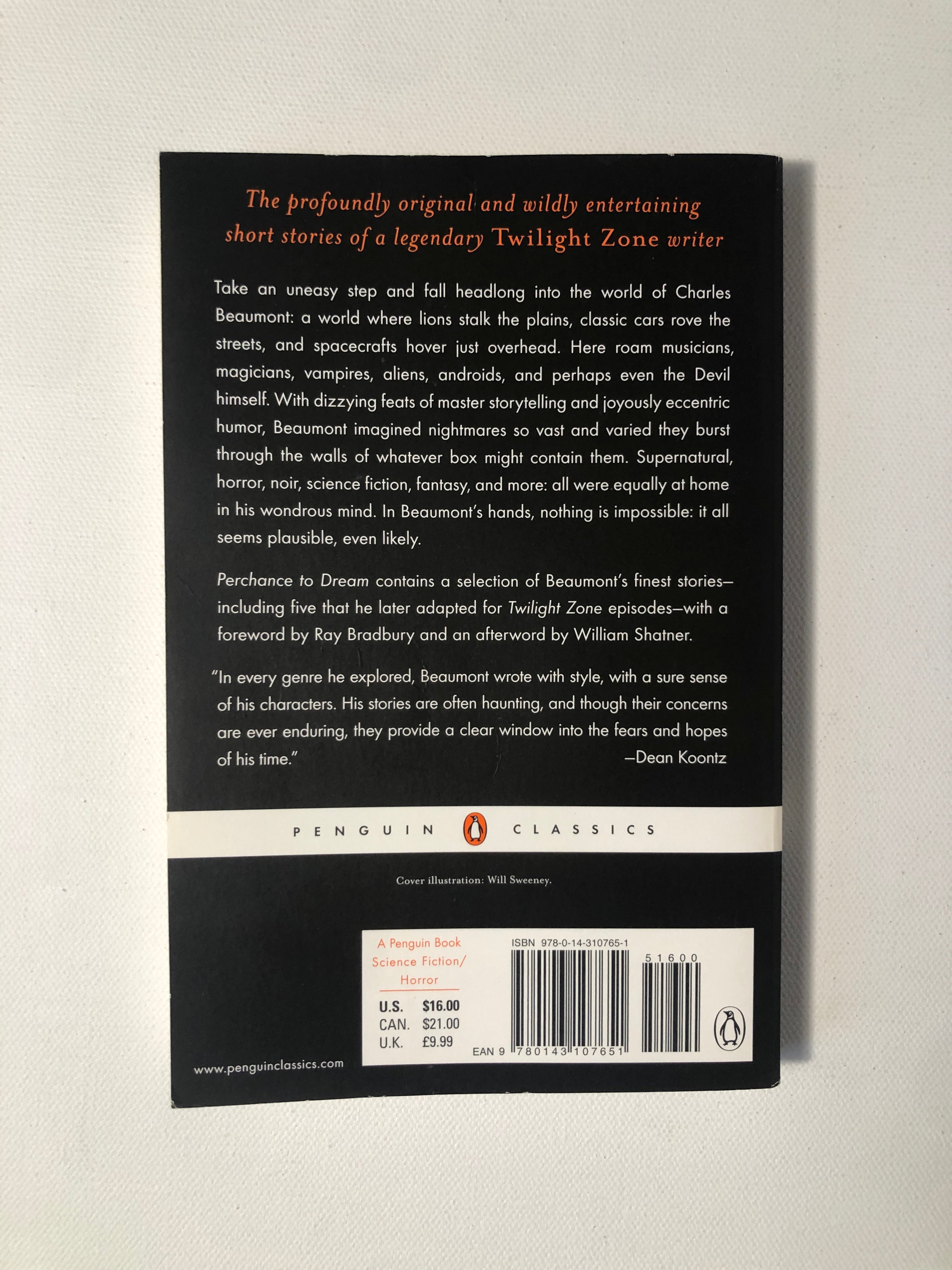 Perchance to Dream - Selected Stories by Charles Beaumont
