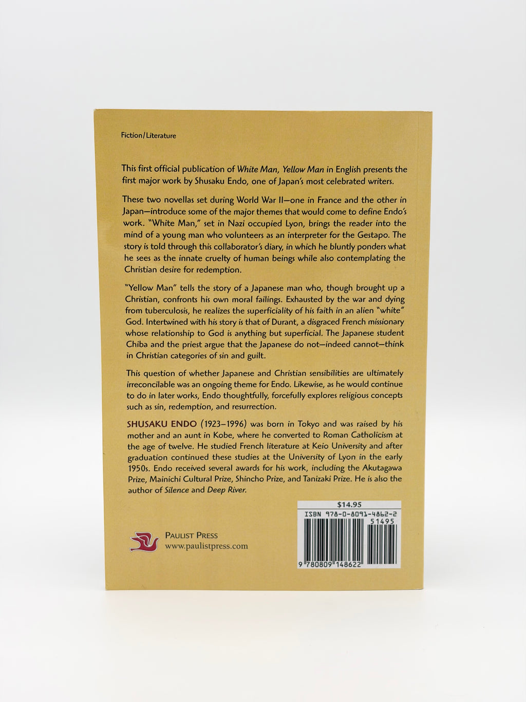 White Man, Yellow Man - Two Novellas by Shūsaku Endō