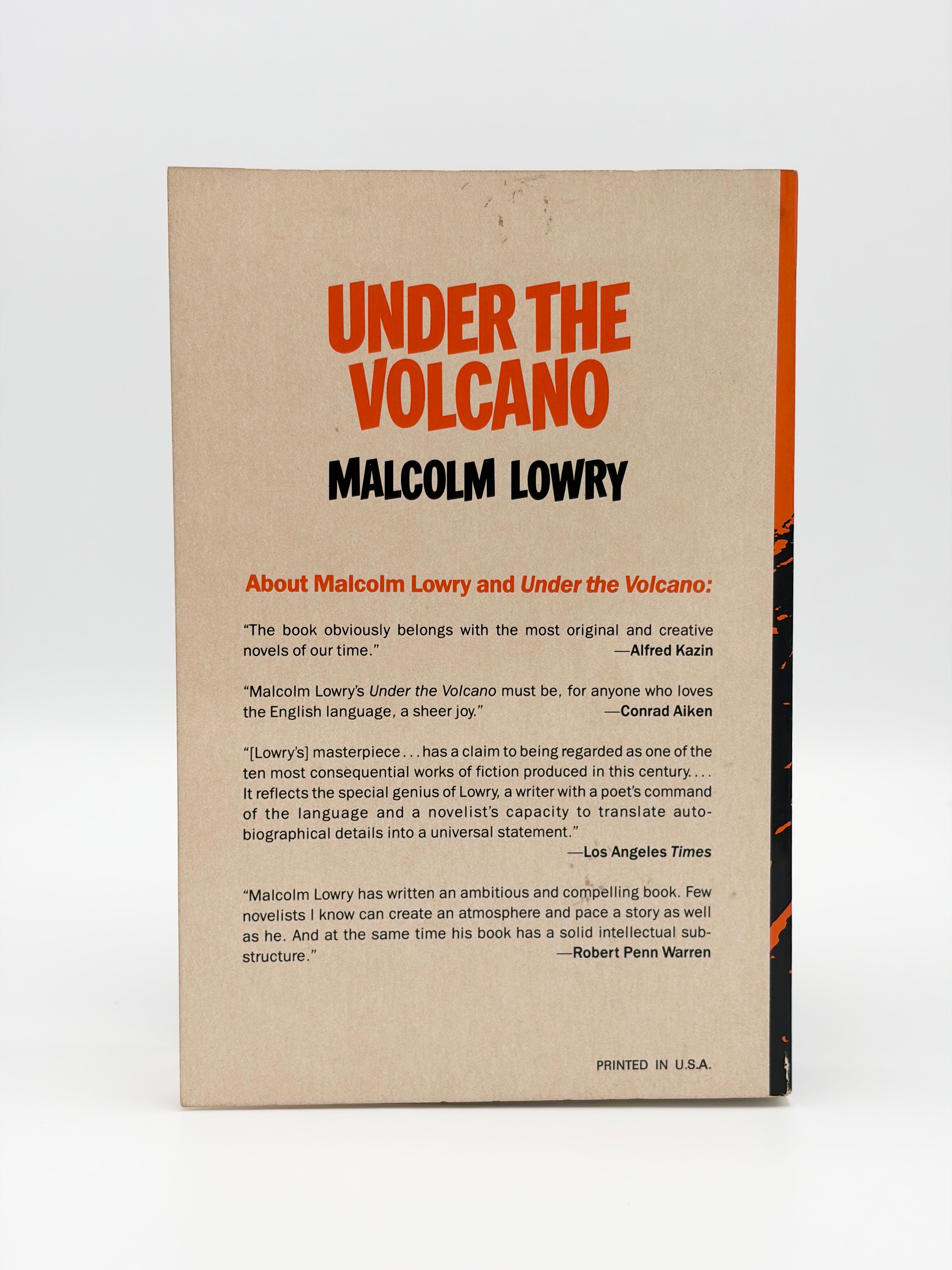 Under the Volcano by Malcolm Lowry