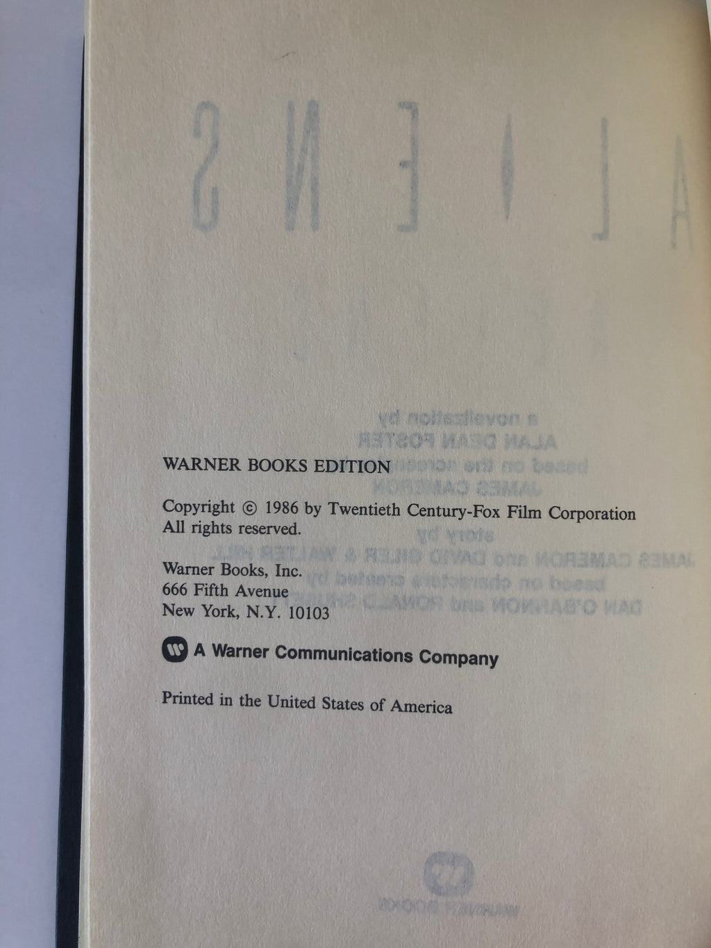 Aliens by Alan Dean Foster