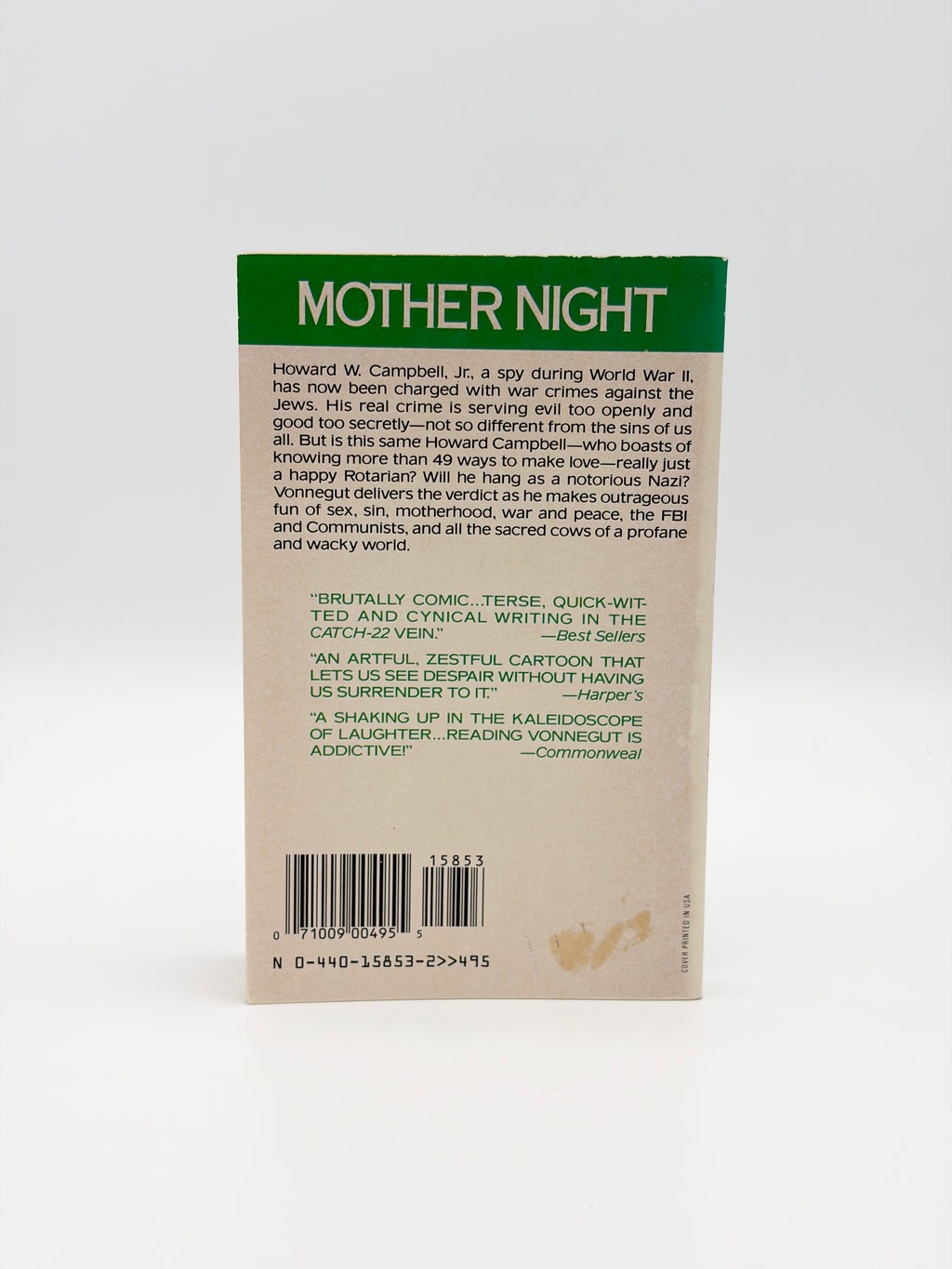 Mother Night by Kurt Vonnegut, Jr.
