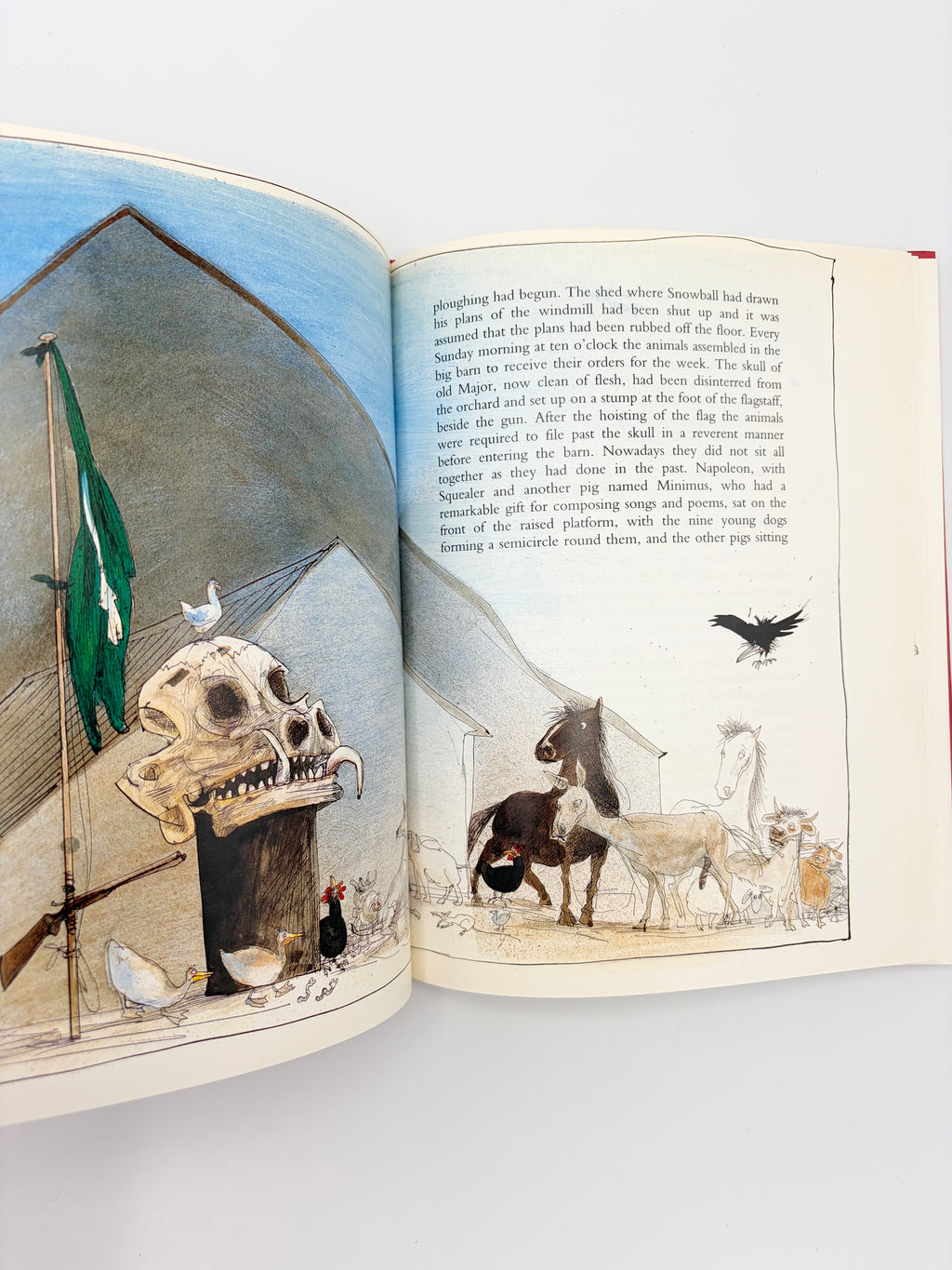 Animal Farm by George Orwell - 50th Anniversary Edition with art by Ralph Steadman