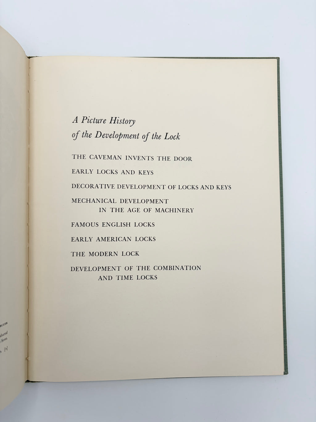 The Story of Locks written and illustrated by Walter Buehr