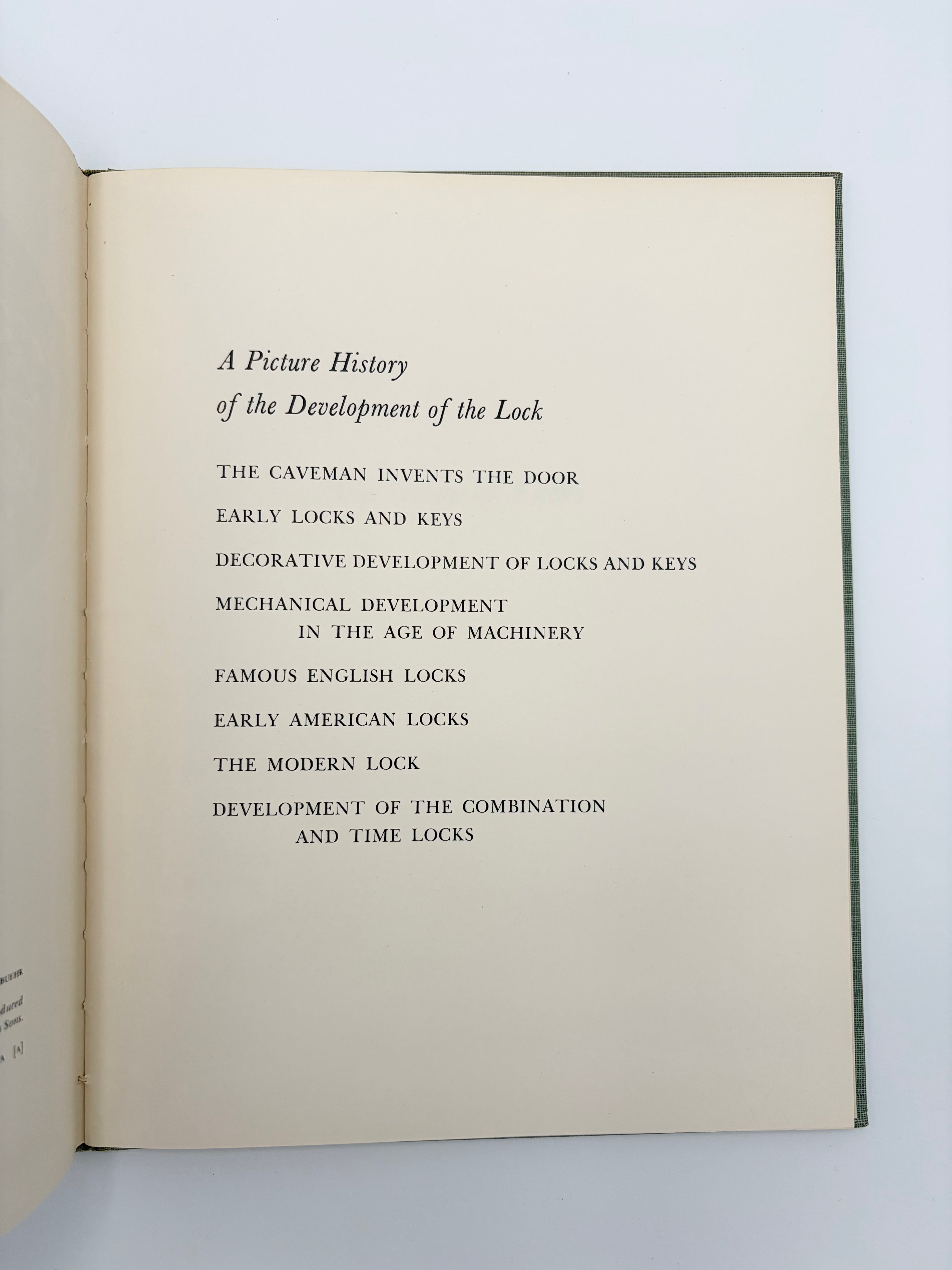 The Story of Locks written and illustrated by Walter Buehr