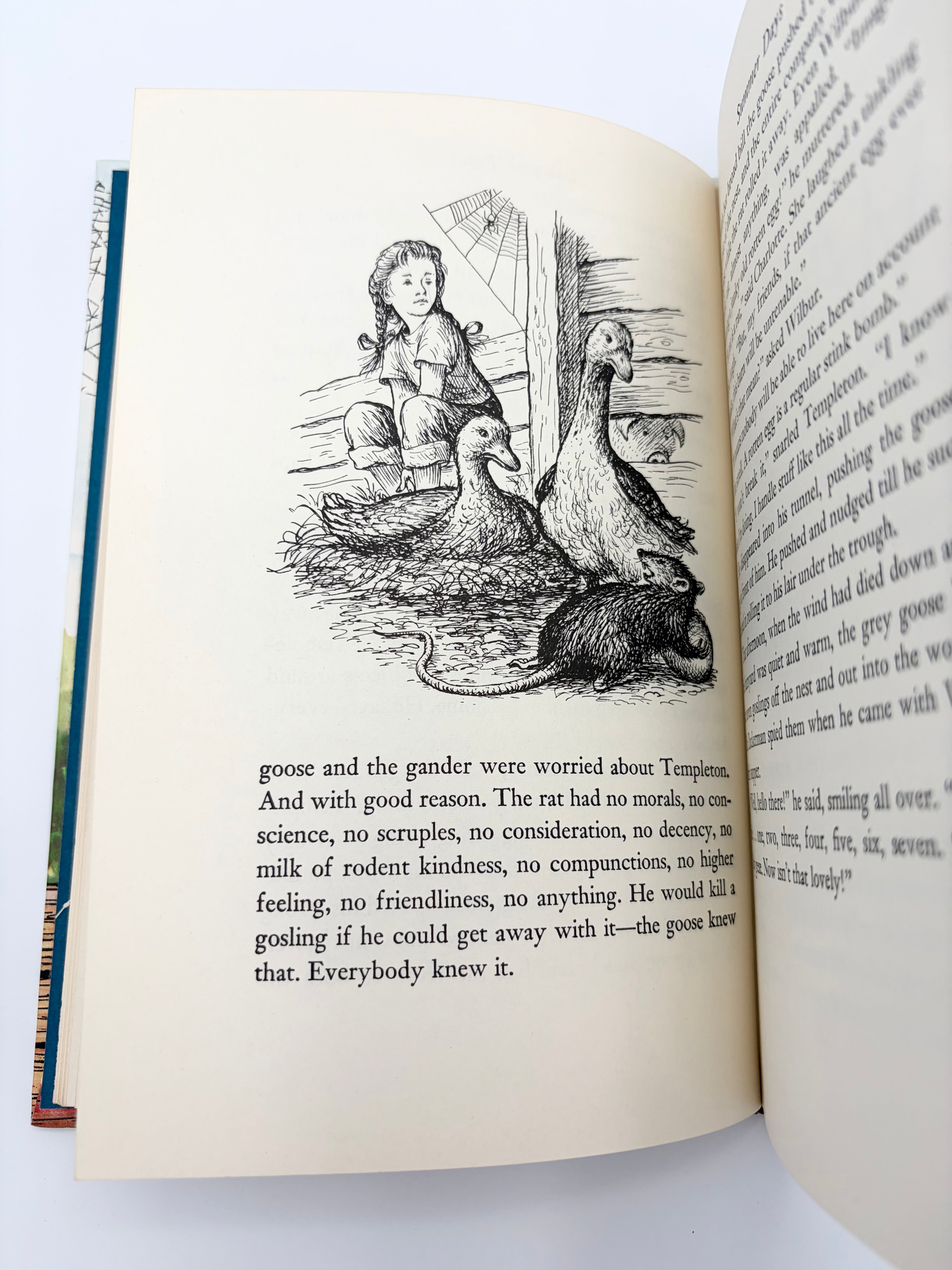 Charlotte's Web by E.B. White with pictures by Garth Williams