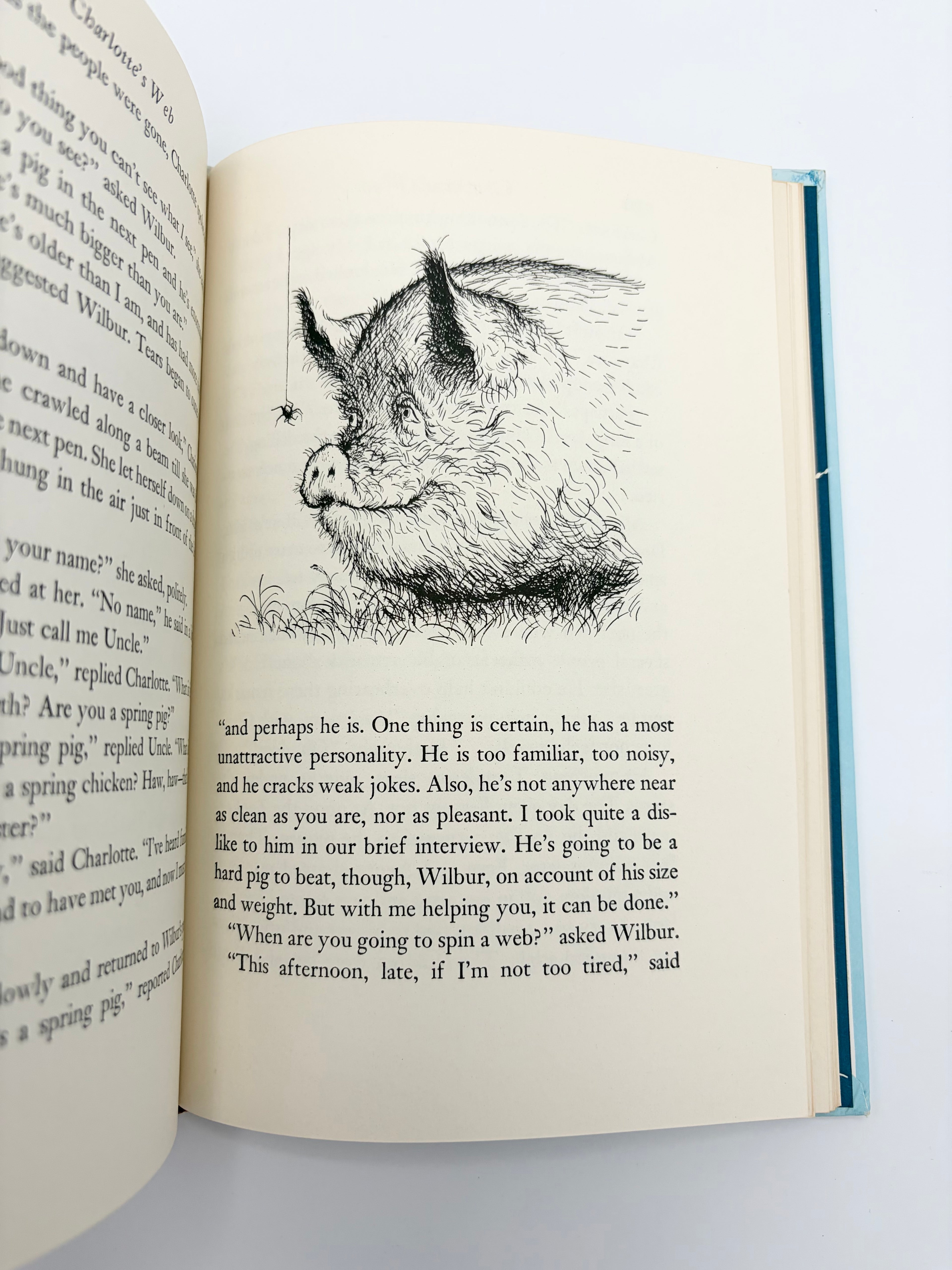 Charlotte's Web by E.B. White with pictures by Garth Williams