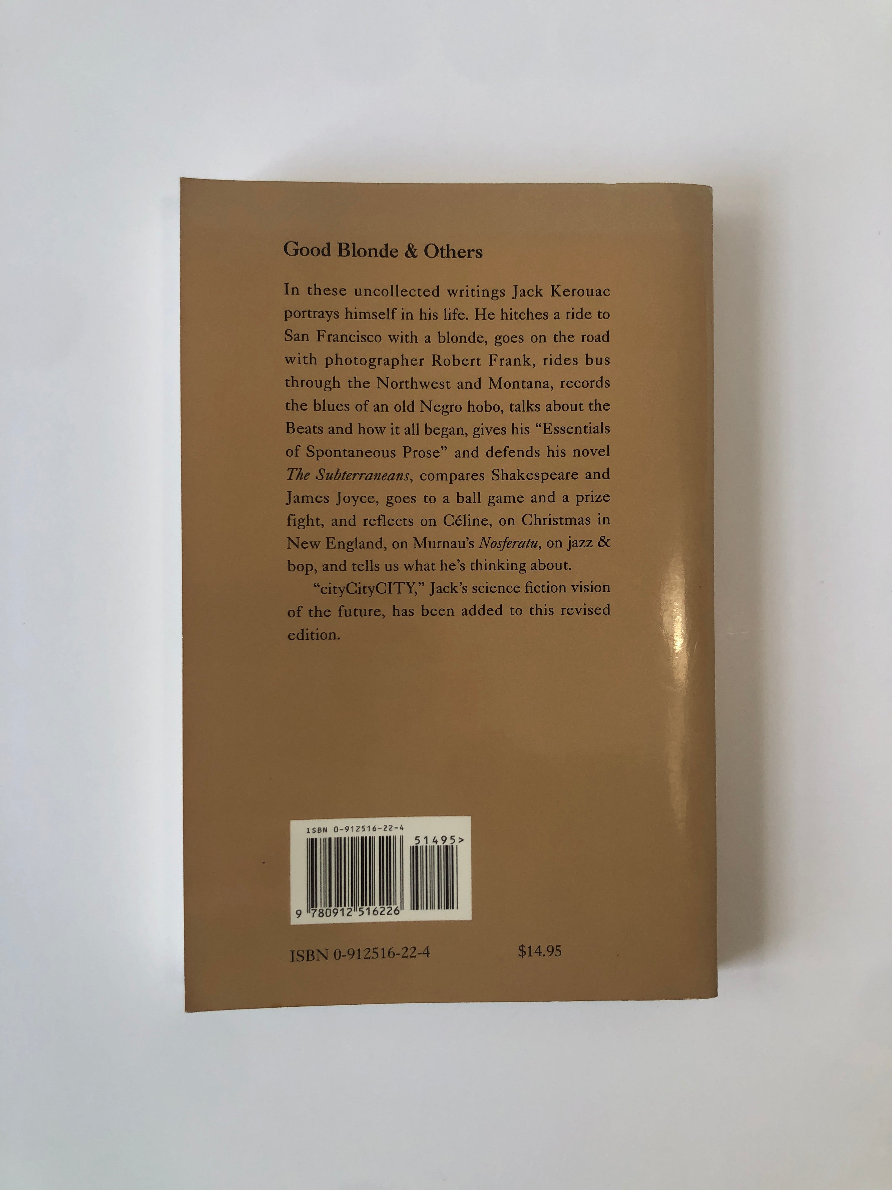 Good Blonde & Others by Jack Kerouac