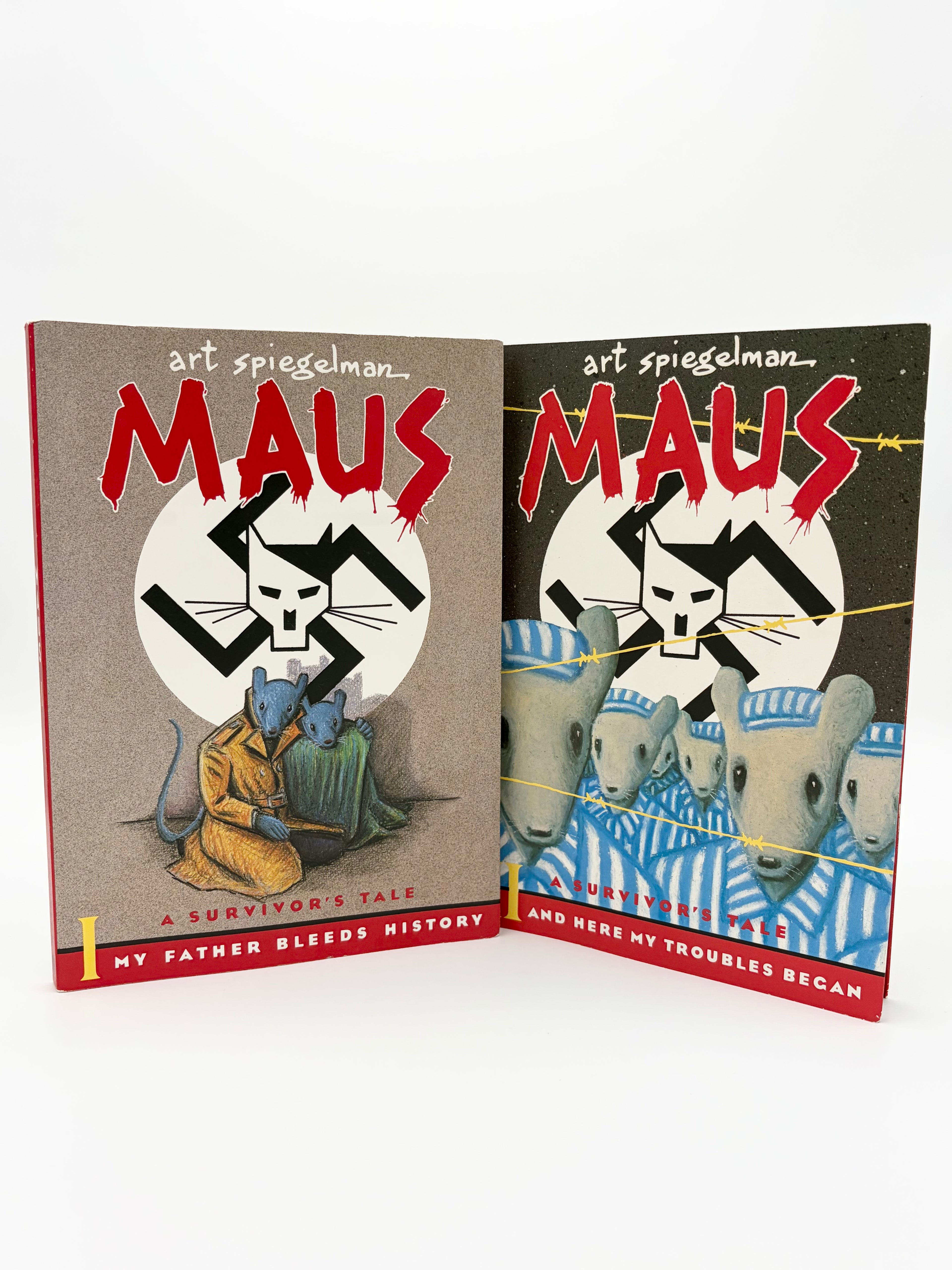 Maus Vols 1 & 2 by Art Spiegelman