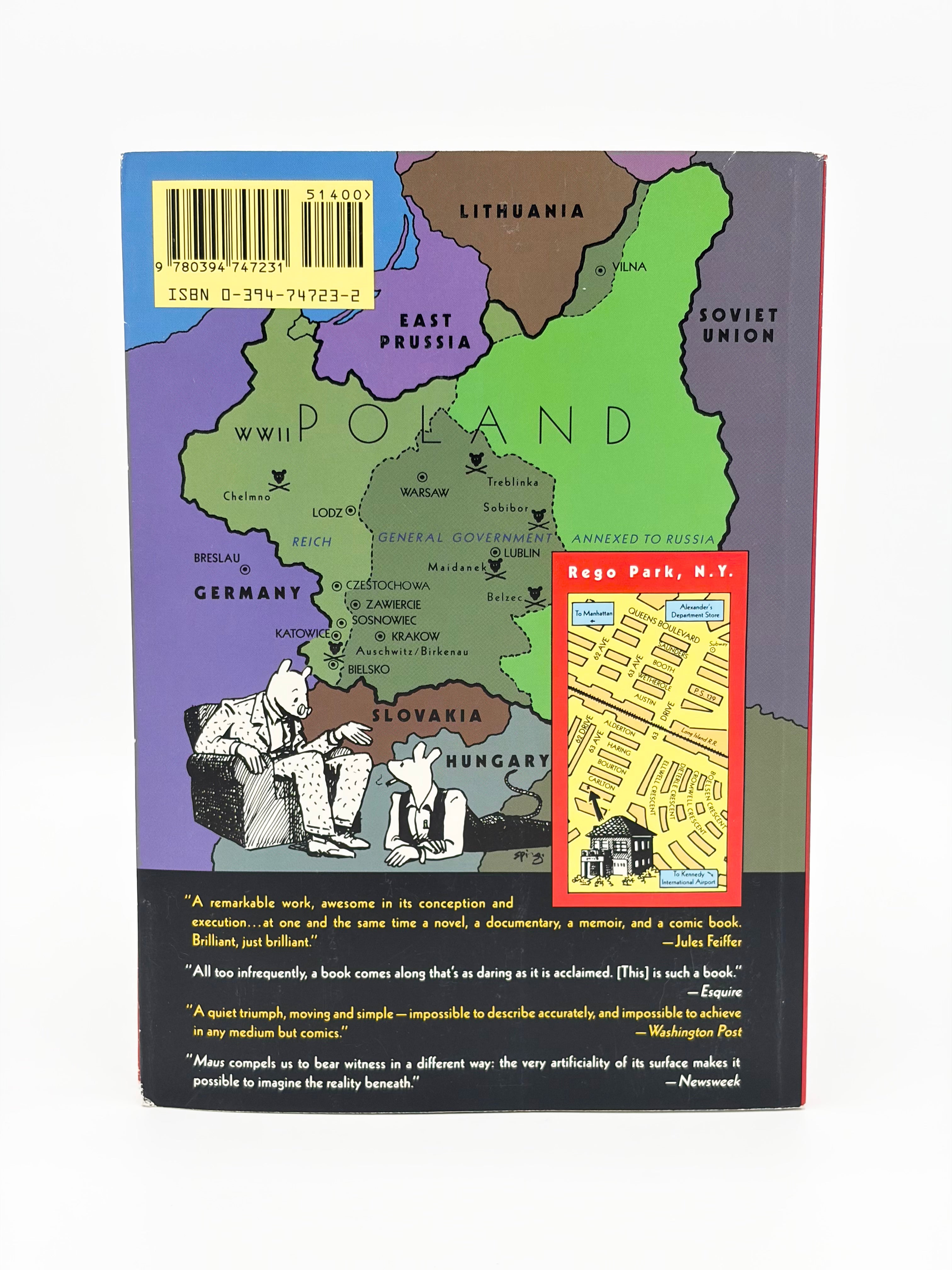 Maus Vols 1 & 2 by Art Spiegelman