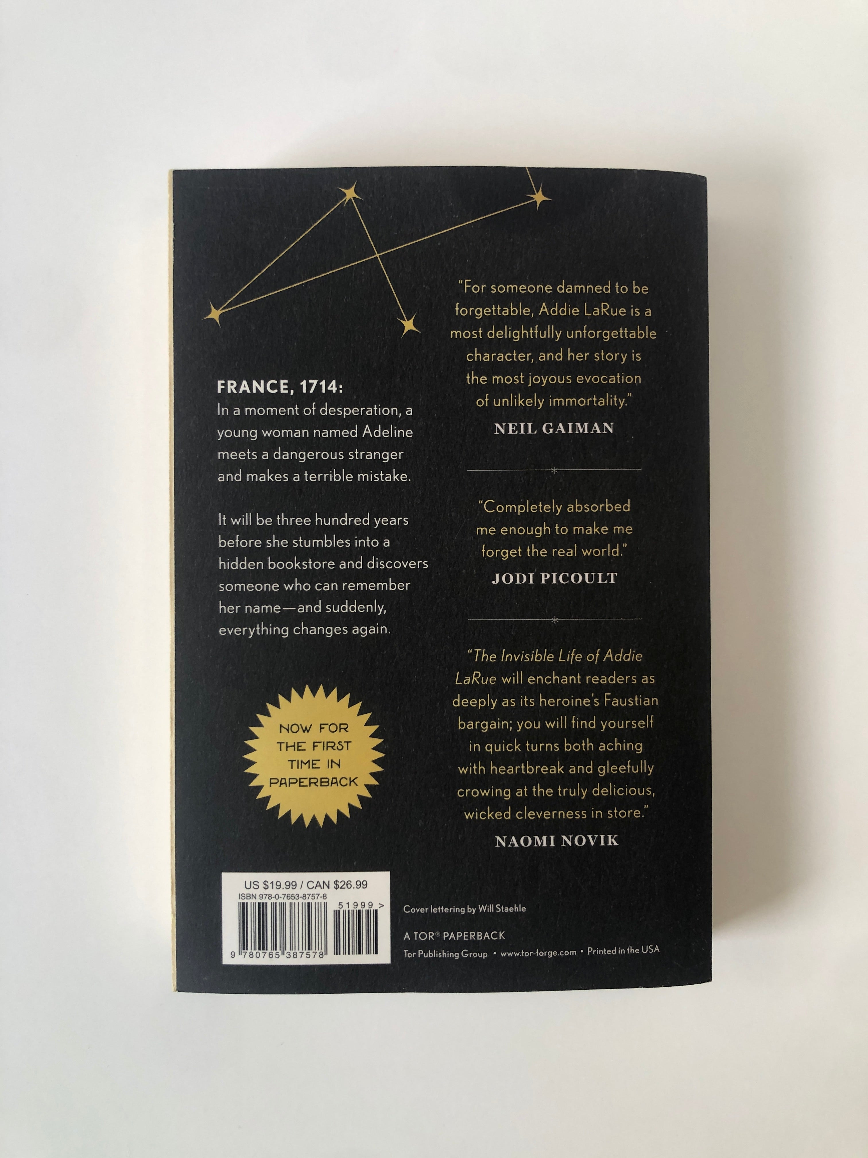 The Invisible Life of Addie LaRue by V.E. Schwab