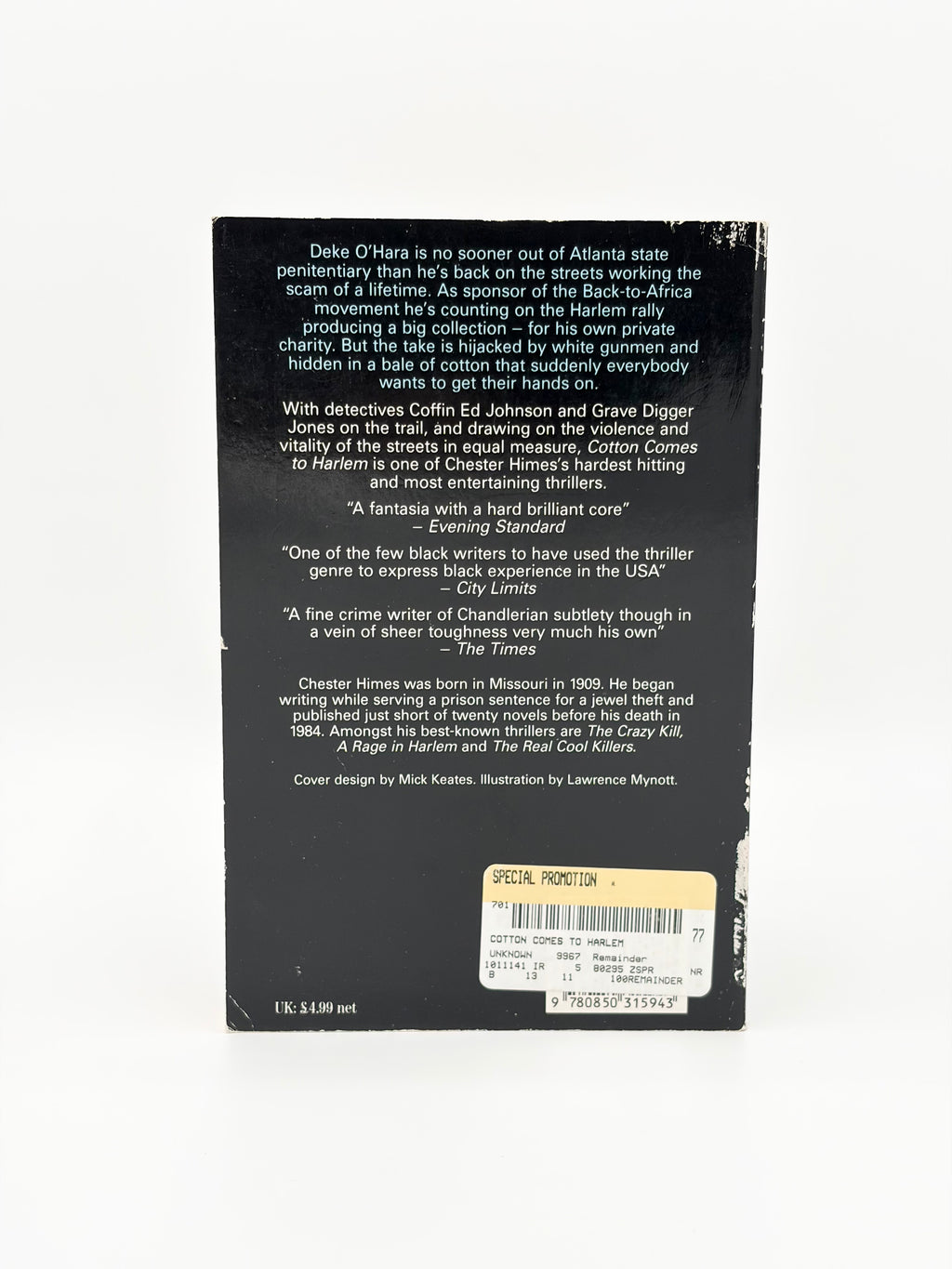 Cotton Comes to Harlem by Chester Himes