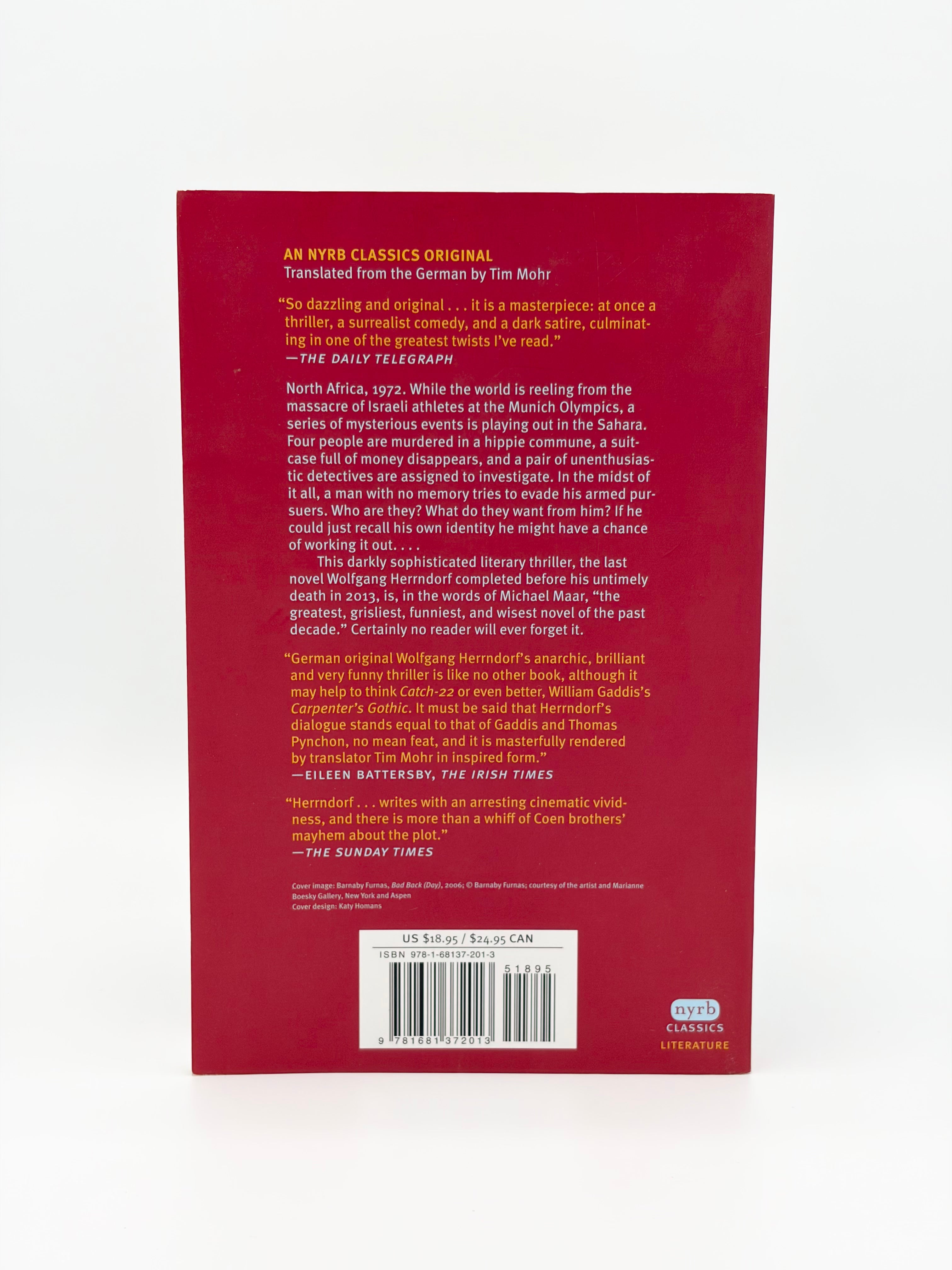 Sand by Wolfgang Herrndorf - NYRB Classics