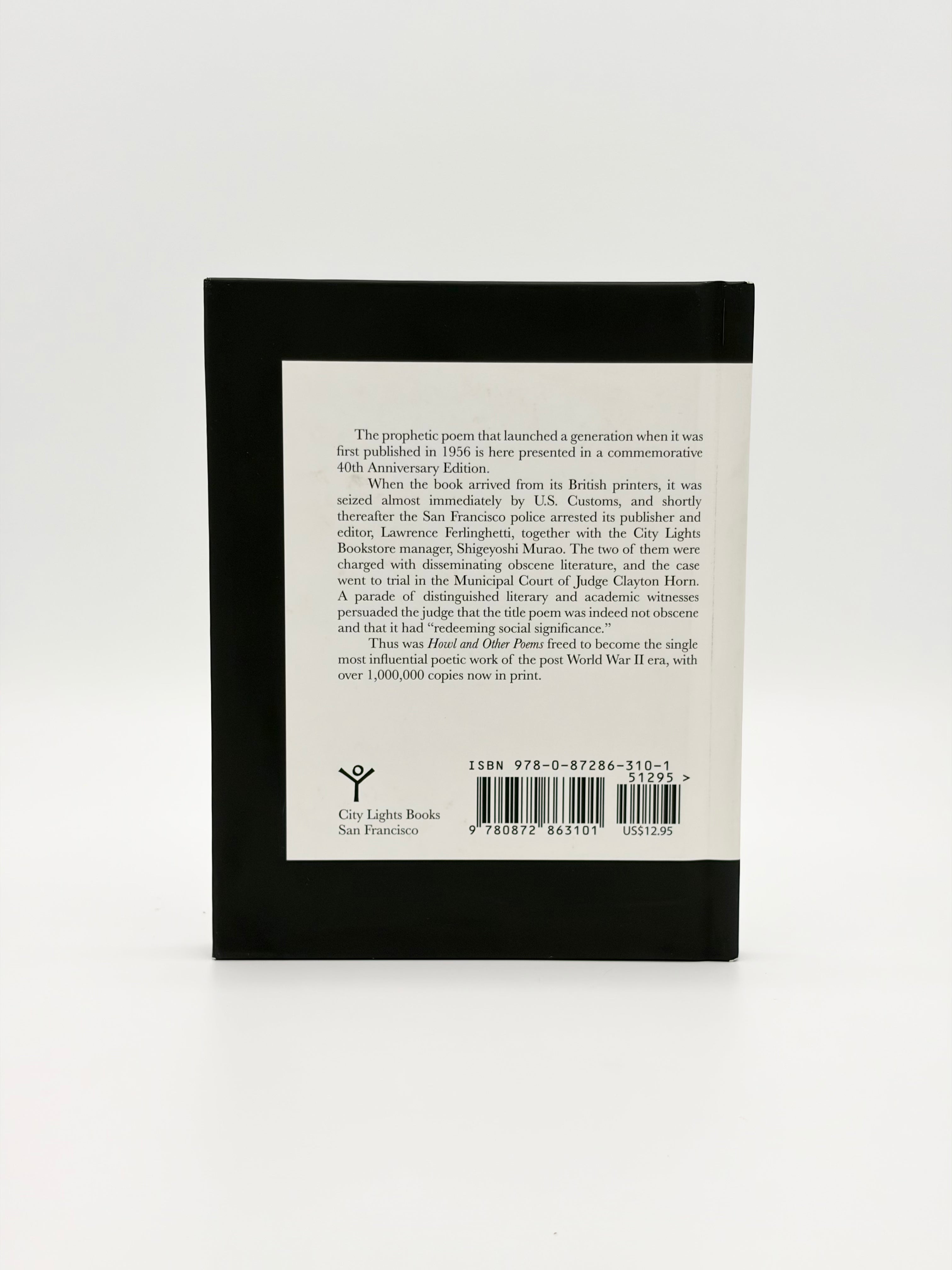 Howl by Allen Ginsberg - 40th Anniversary Edition