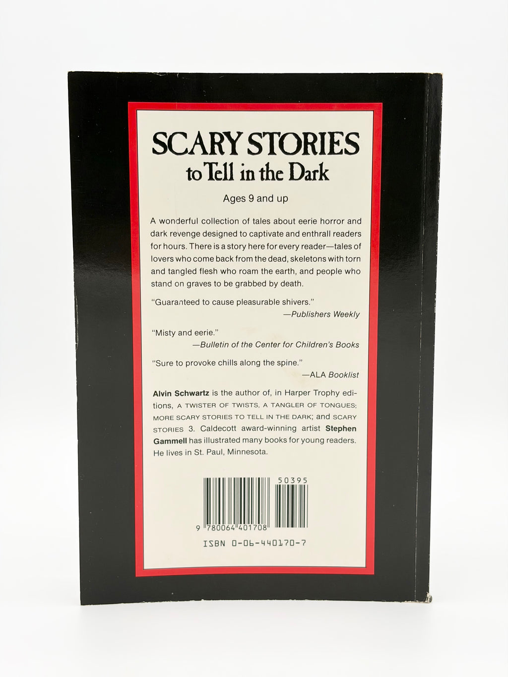 Scary Stories to Tell in the Dark by Alvin Schwartz with nightmare fuel by Stephen Gammell