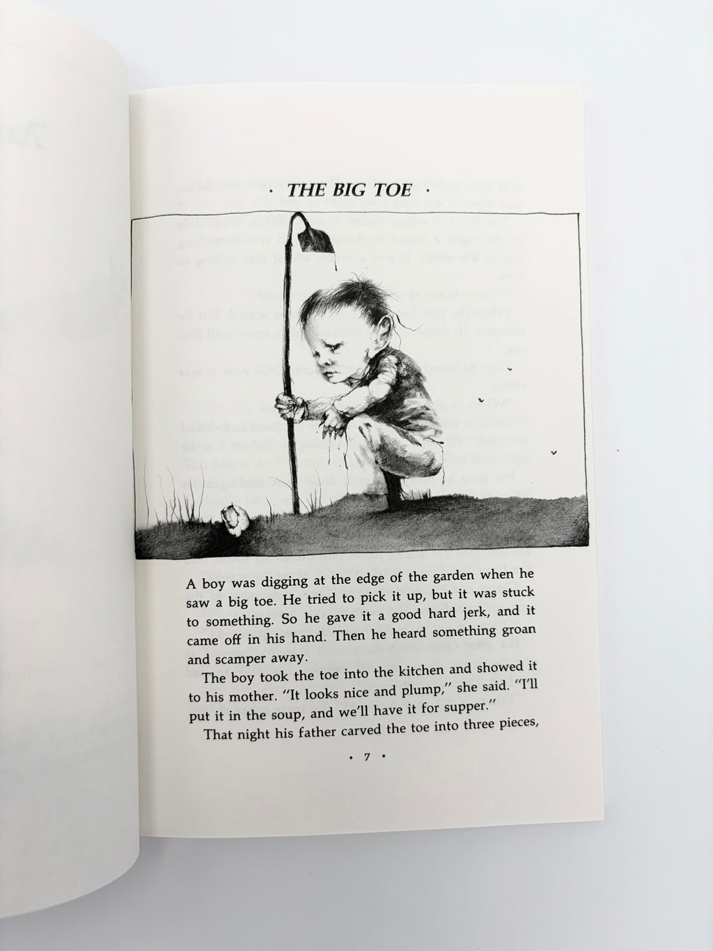 Scary Stories to Tell in the Dark by Alvin Schwartz with nightmare fuel by Stephen Gammell