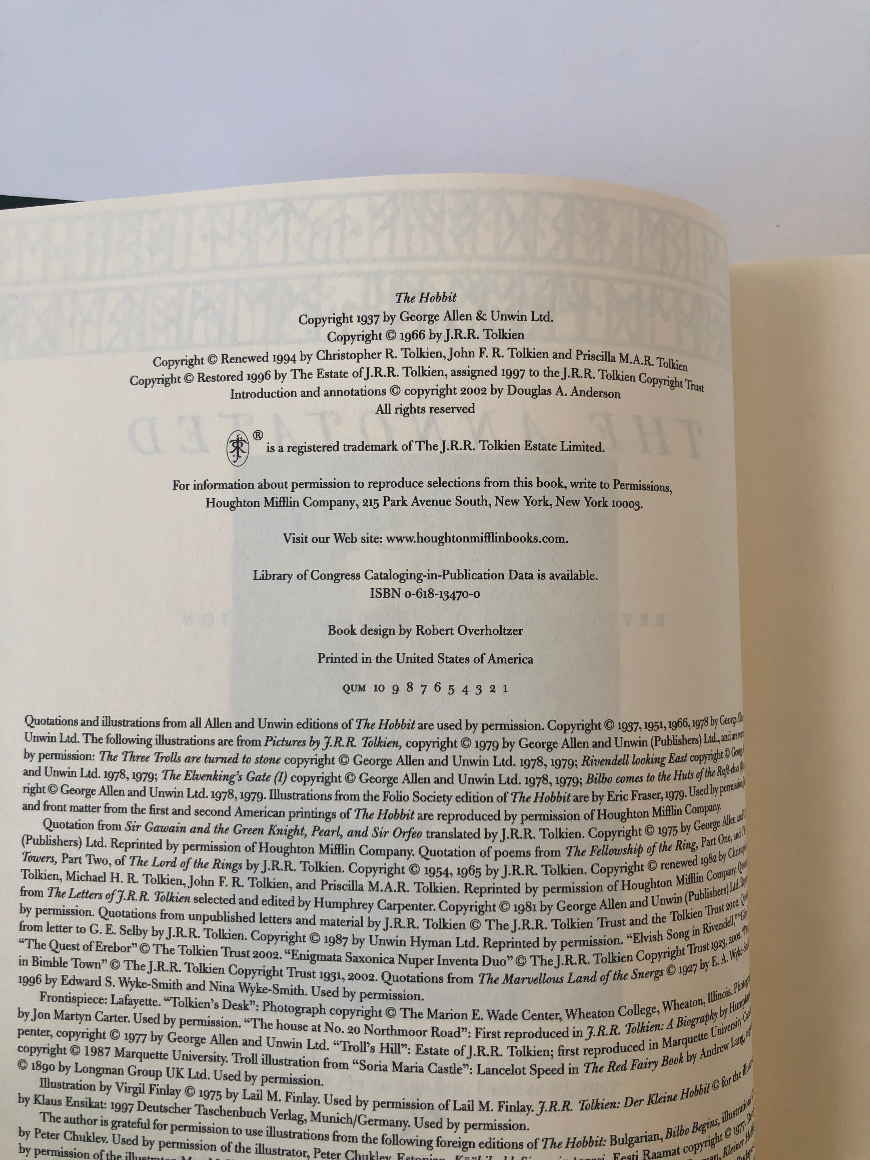 The Annotated Hobbit by J.R.R. Tolkien - Revised and Expanded