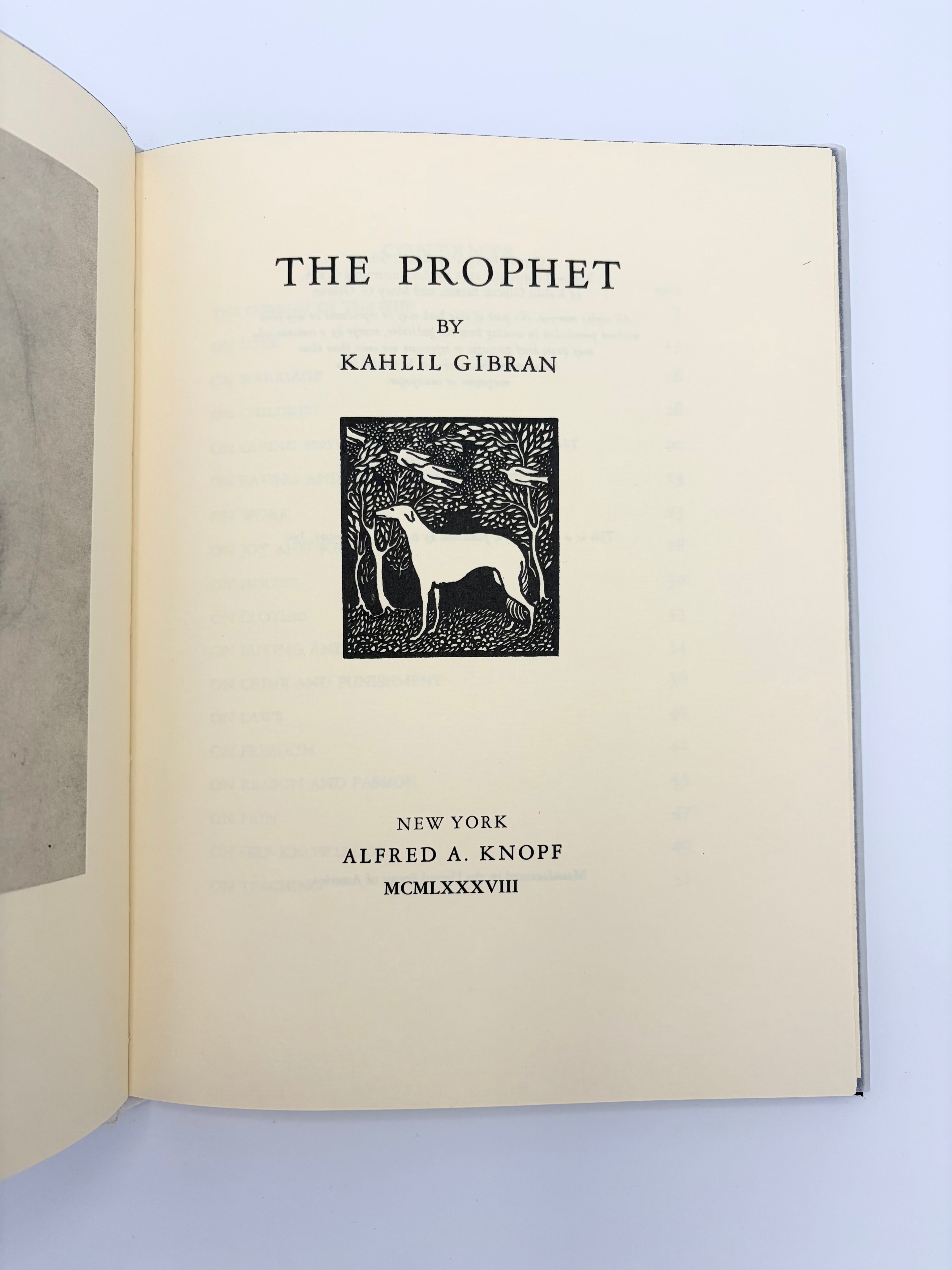 The Prophet by Kahlil Gibran