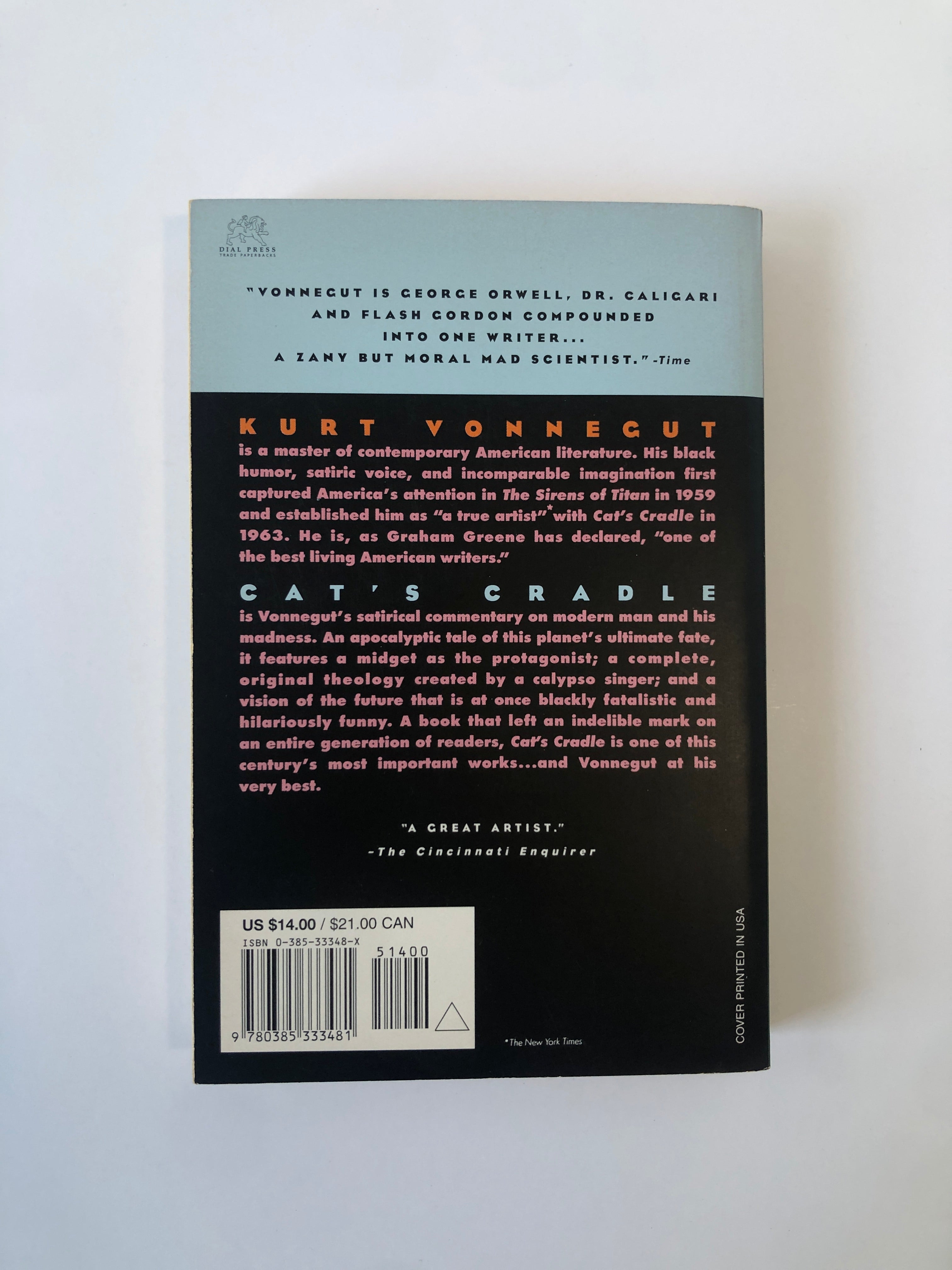 Cat's Cradle by Kurt Vonnegut, Jr.