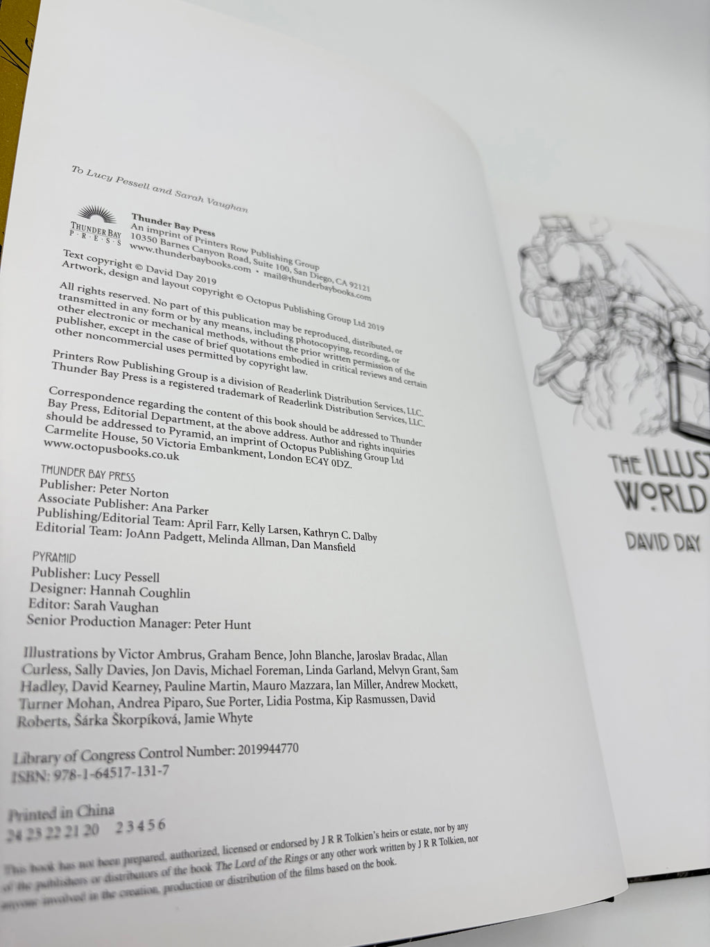 The Illustrated World of Tolkien by David Day