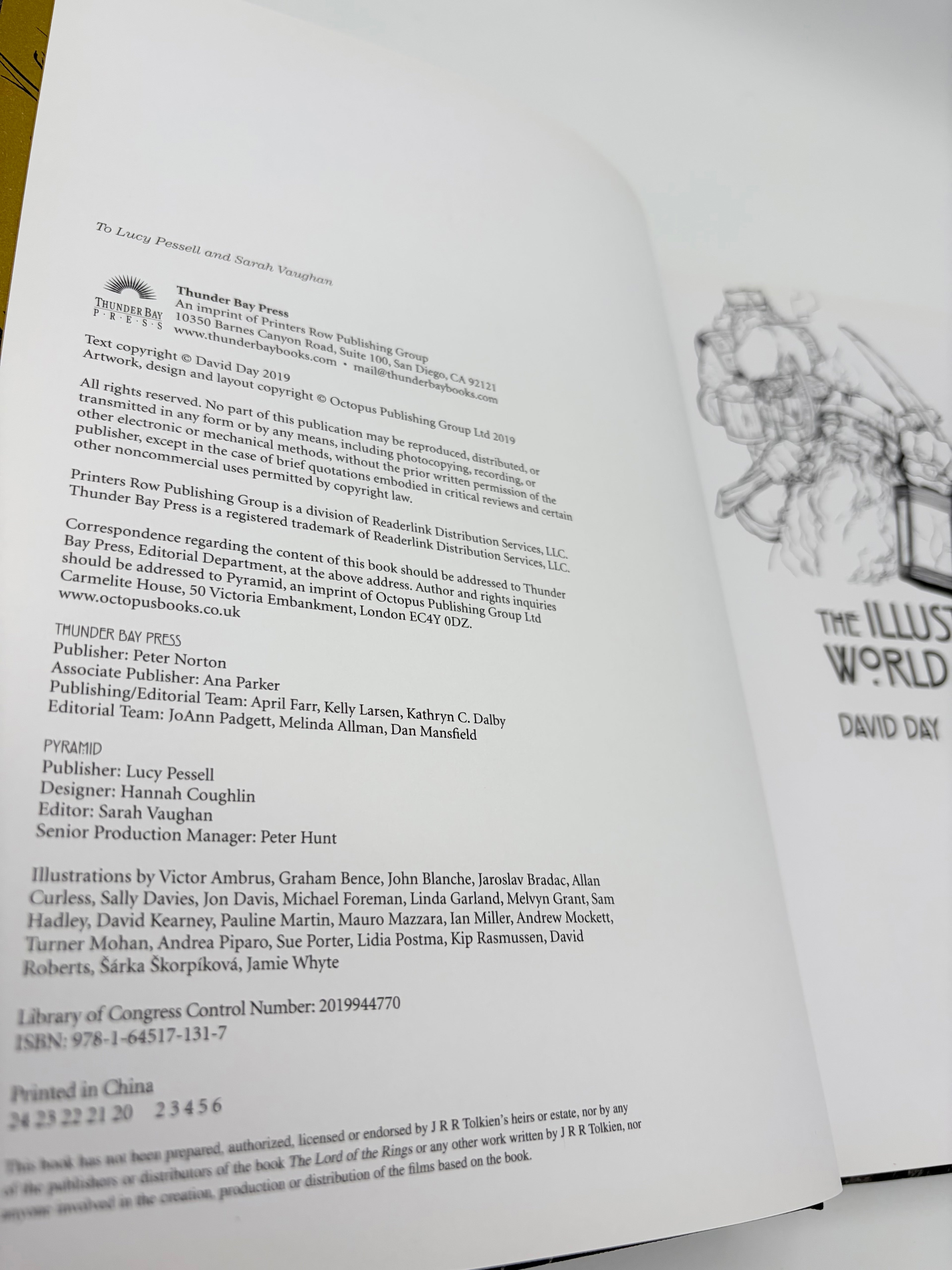 The Illustrated World of Tolkien by David Day