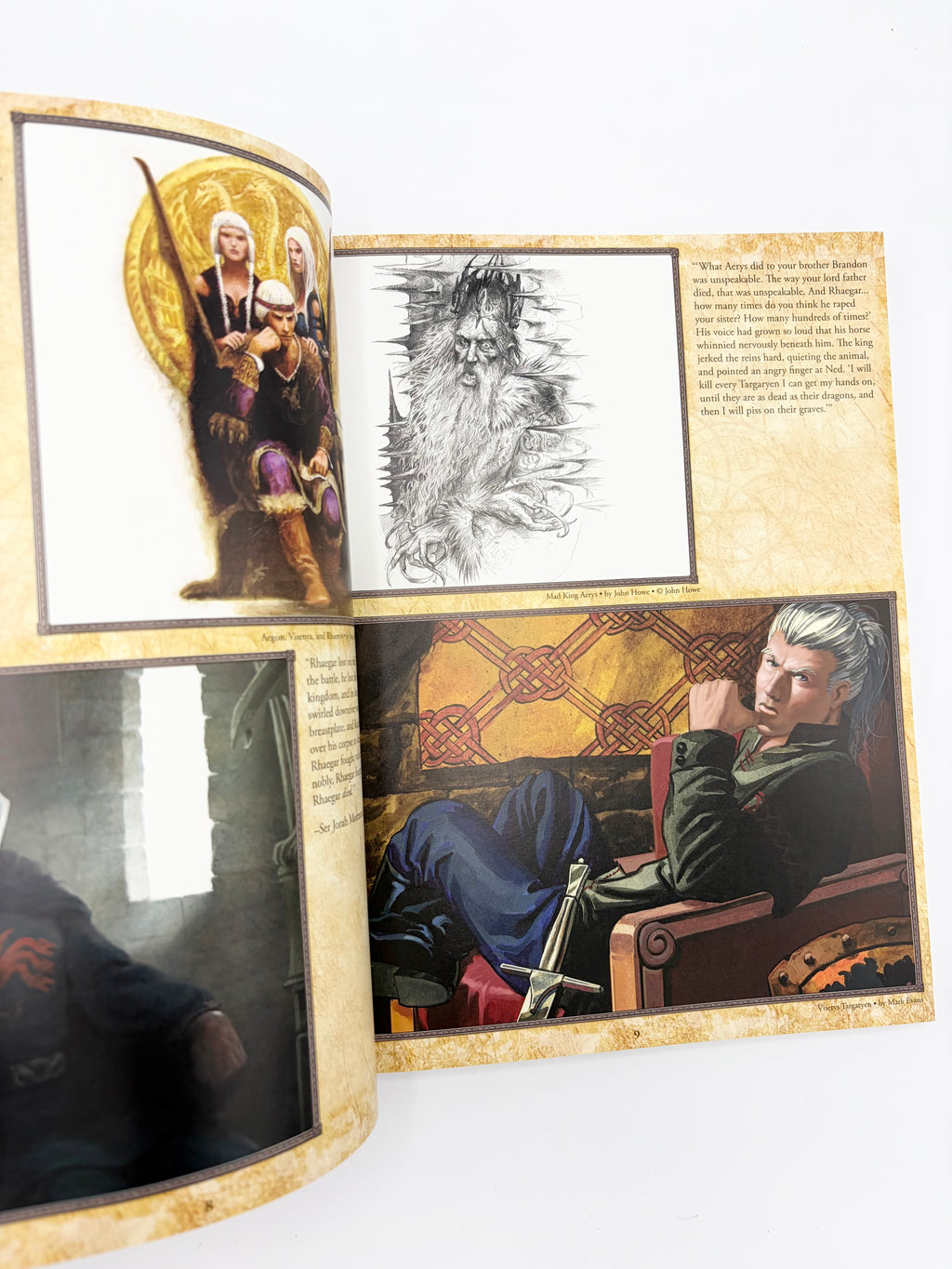 The Art of George R.R. Martin's A Song of Ice and Fire Vols. I & II edited by Patricia Meredith