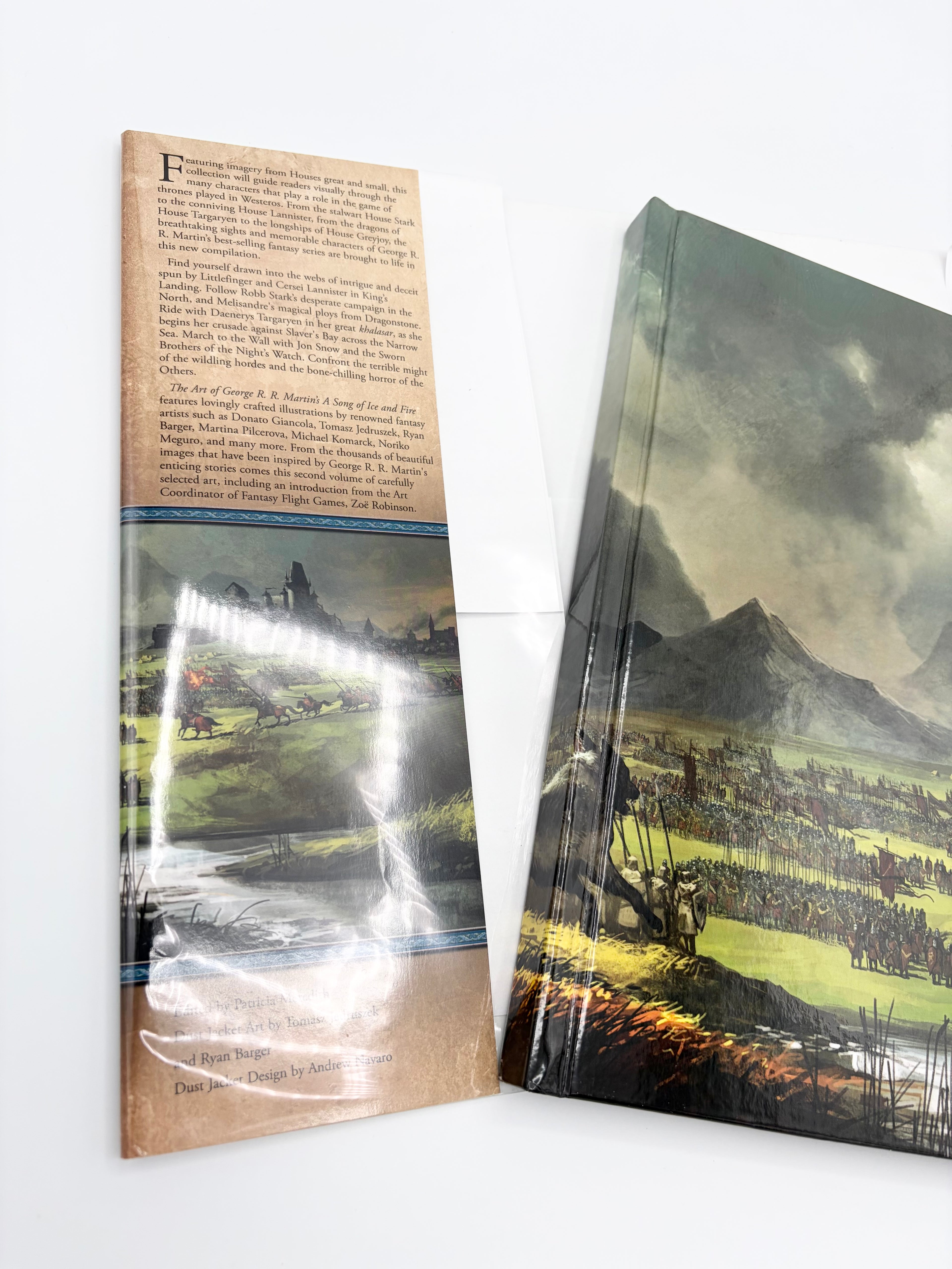 The Art of George R.R. Martin's A Song of Ice and Fire Vols. I & II edited by Patricia Meredith