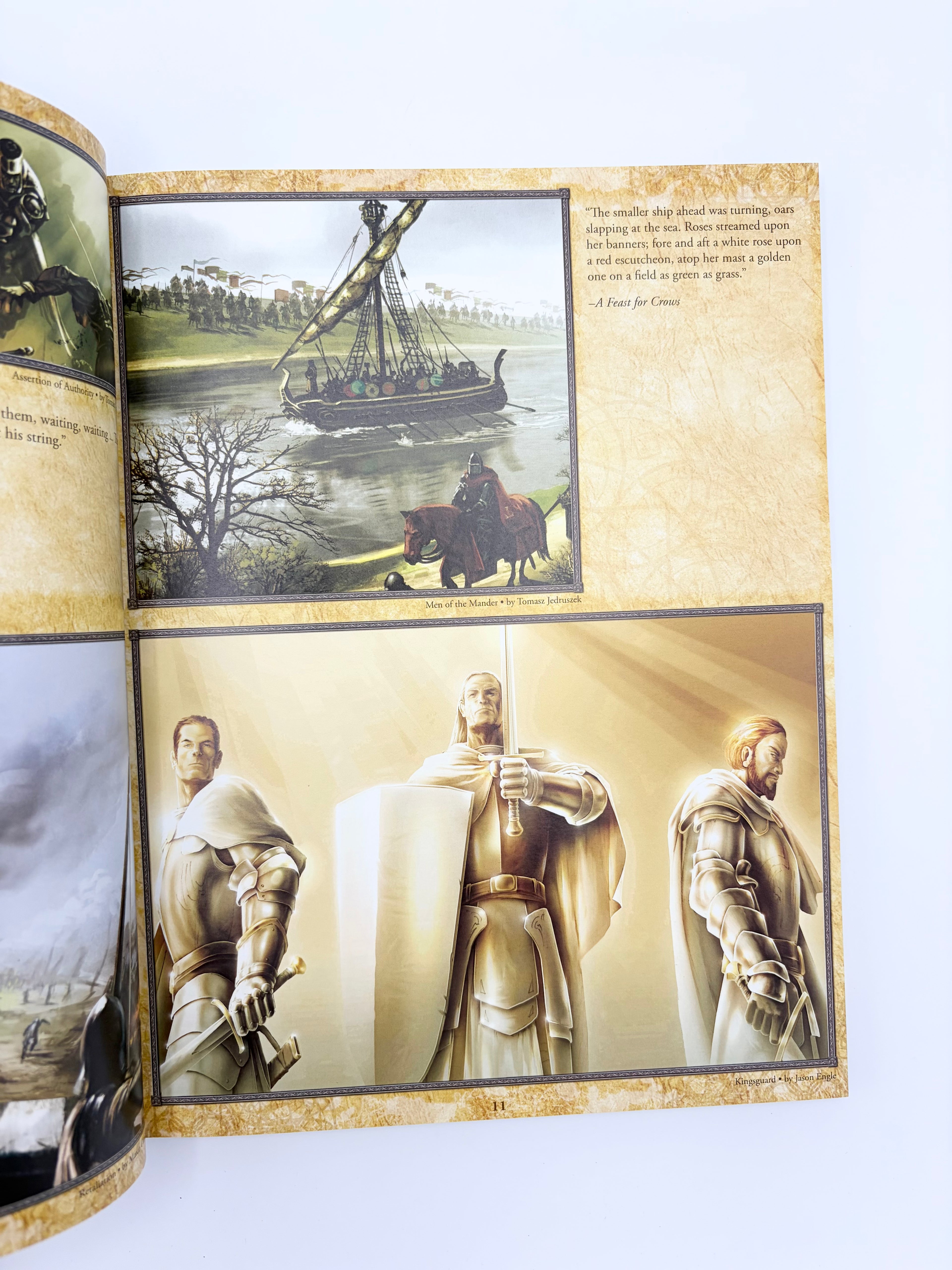 The Art of George R.R. Martin's A Song of Ice and Fire Vols. I & II edited by Patricia Meredith