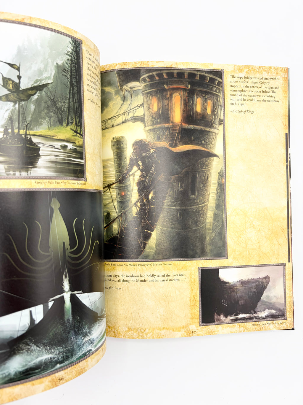 The Art of George R.R. Martin's A Song of Ice and Fire Vols. I & II edited by Patricia Meredith