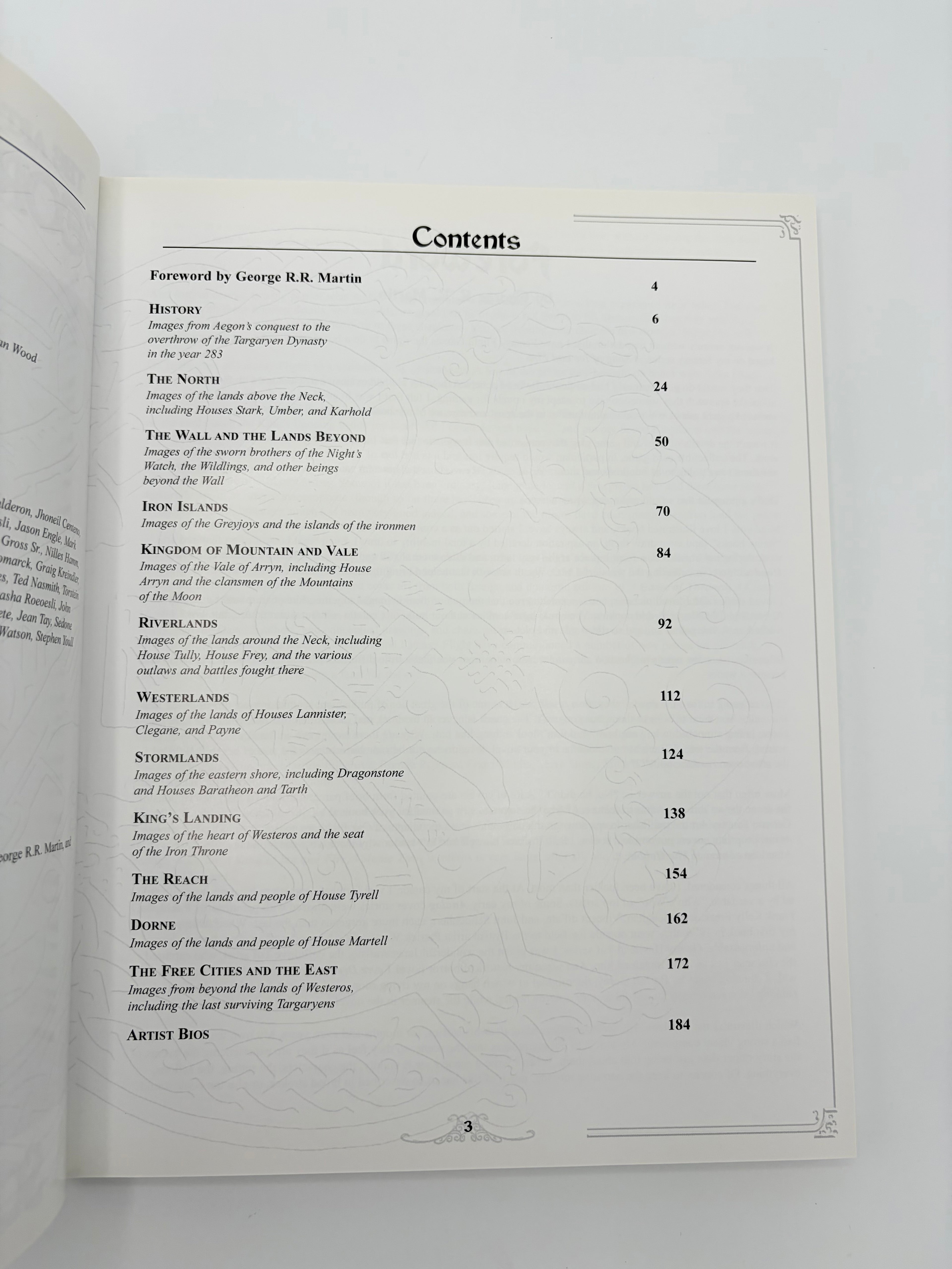The Art of George R.R. Martin's A Song of Ice and Fire edited by Brian Wood