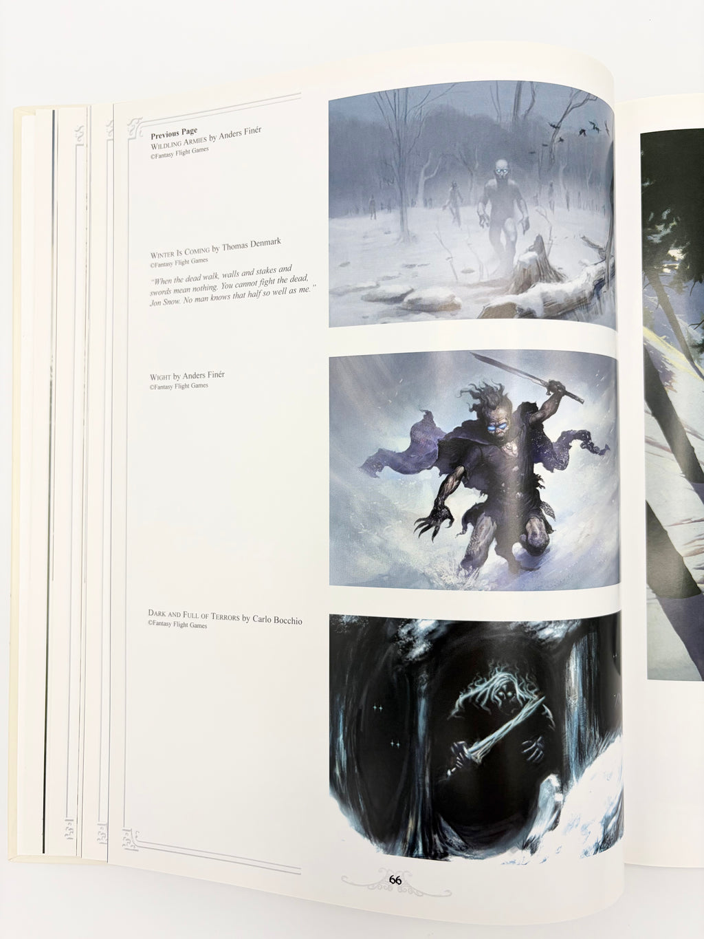 The Art of George R.R. Martin's A Song of Ice and Fire edited by Brian Wood