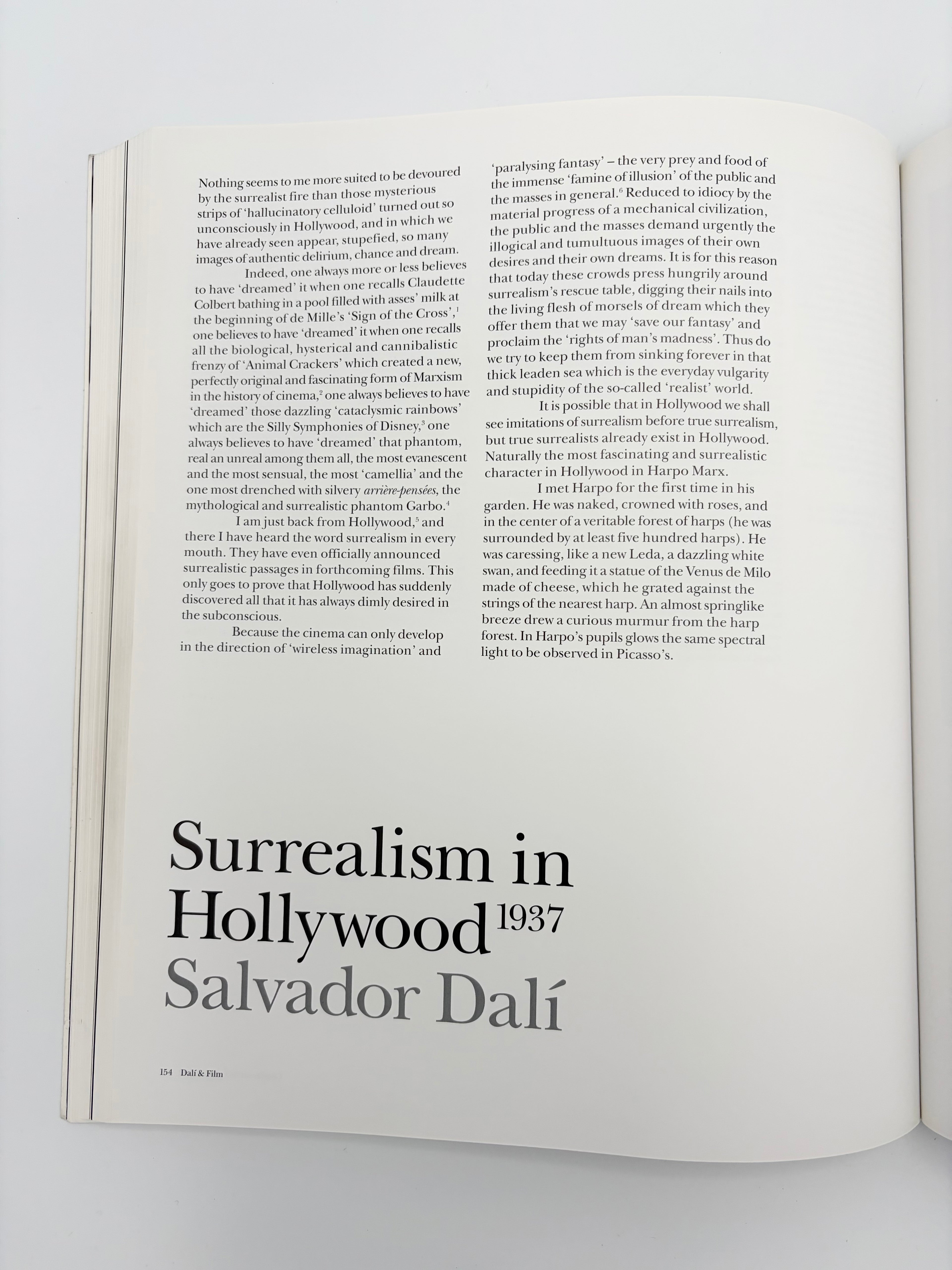 Dalí & Film edited by Matthew Gale